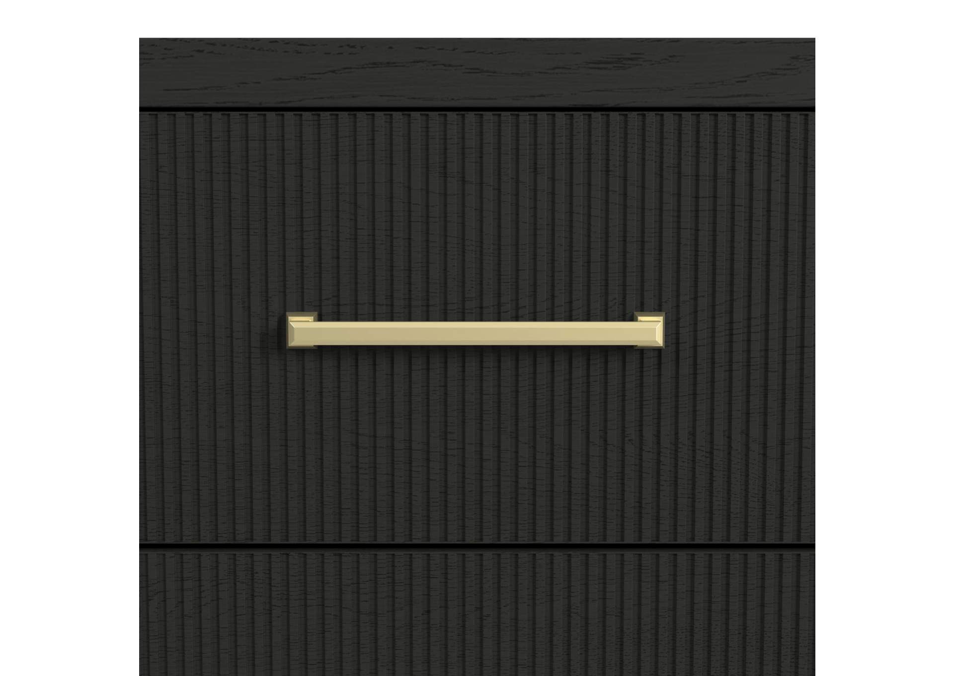 Ridgemont 2 - Drawer Nightstand With USB In Black With Grain image 8