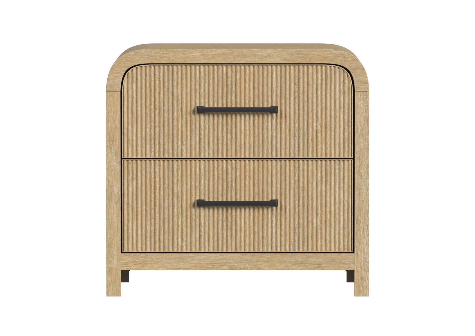 Ridgemont 2 - Drawer Nightstand With USB In Natural image 8