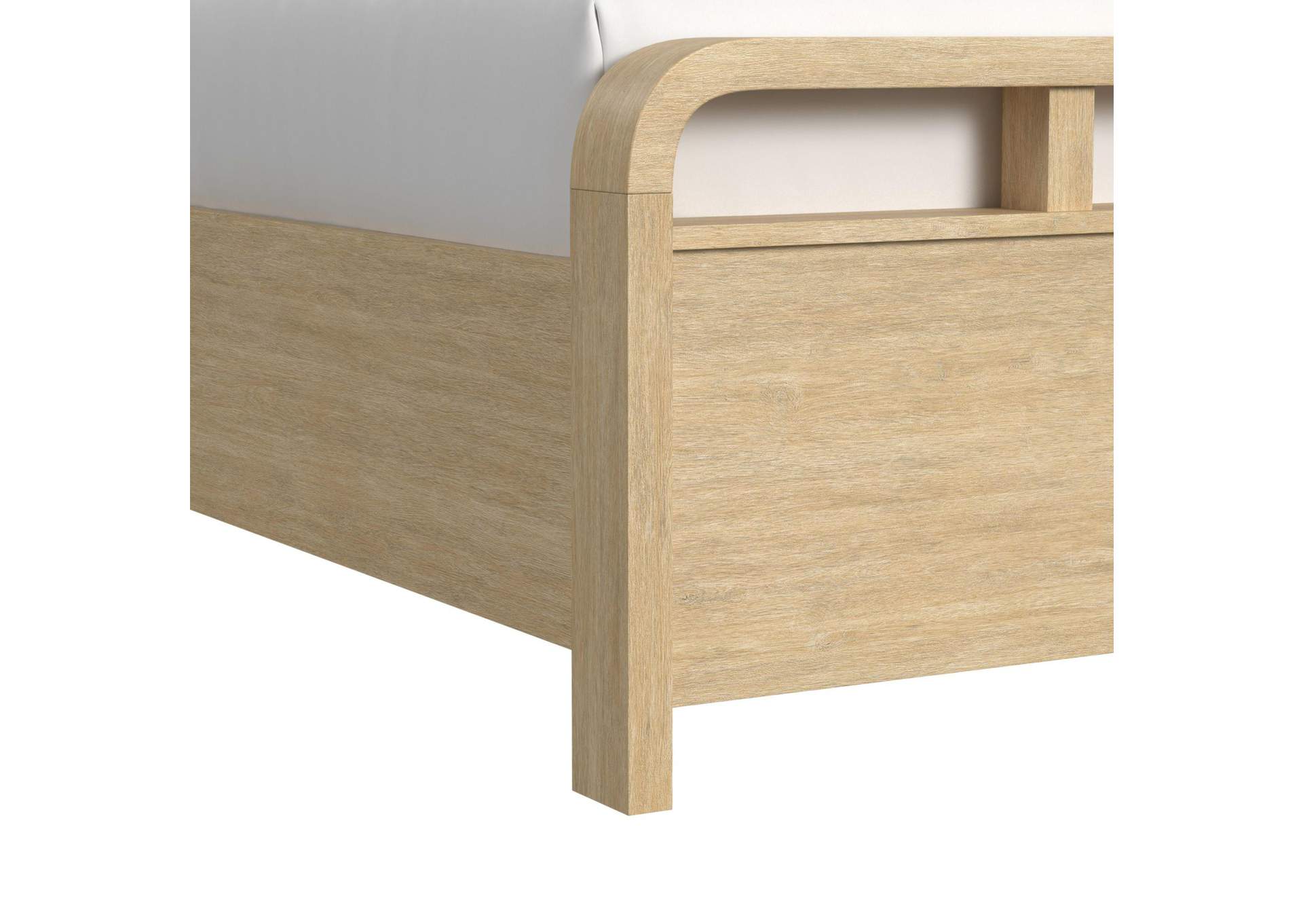 Ridgemont Full Panel Bed In Natural image 4