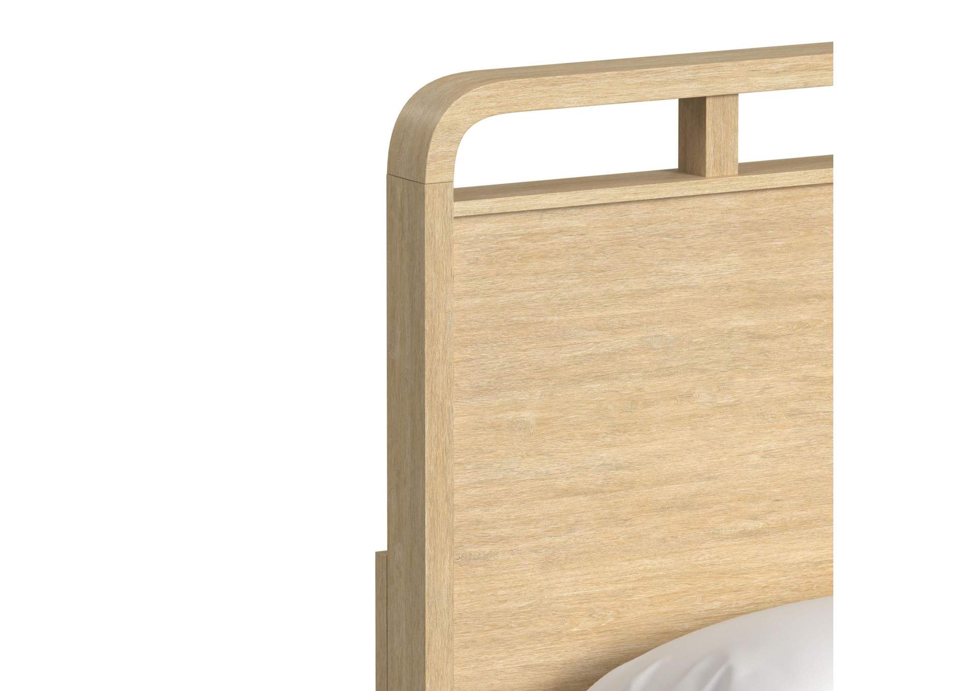 Ridgemont Full Panel Bed In Natural image 3
