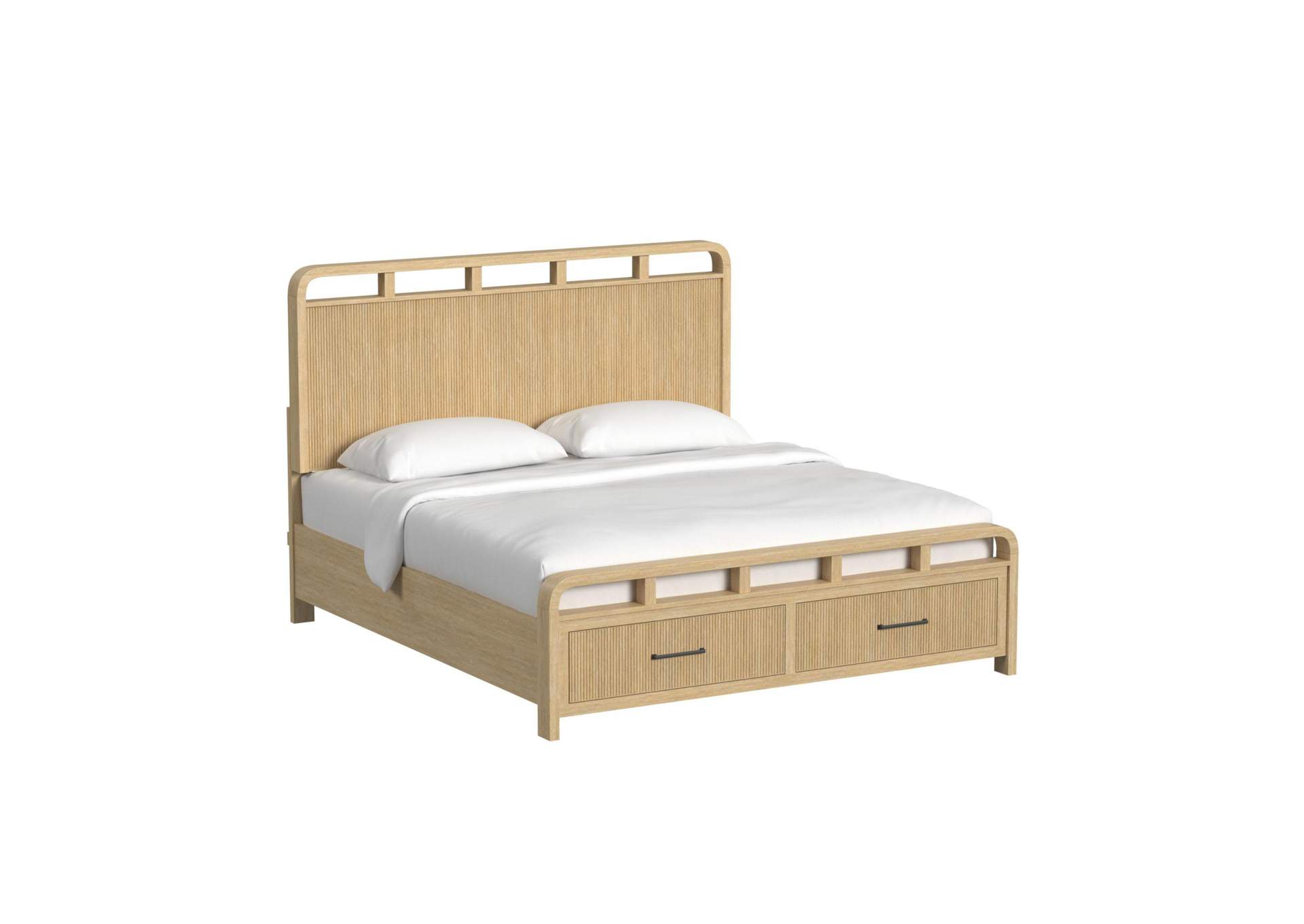 Ridgemont King Storage Bed In Natural image 6