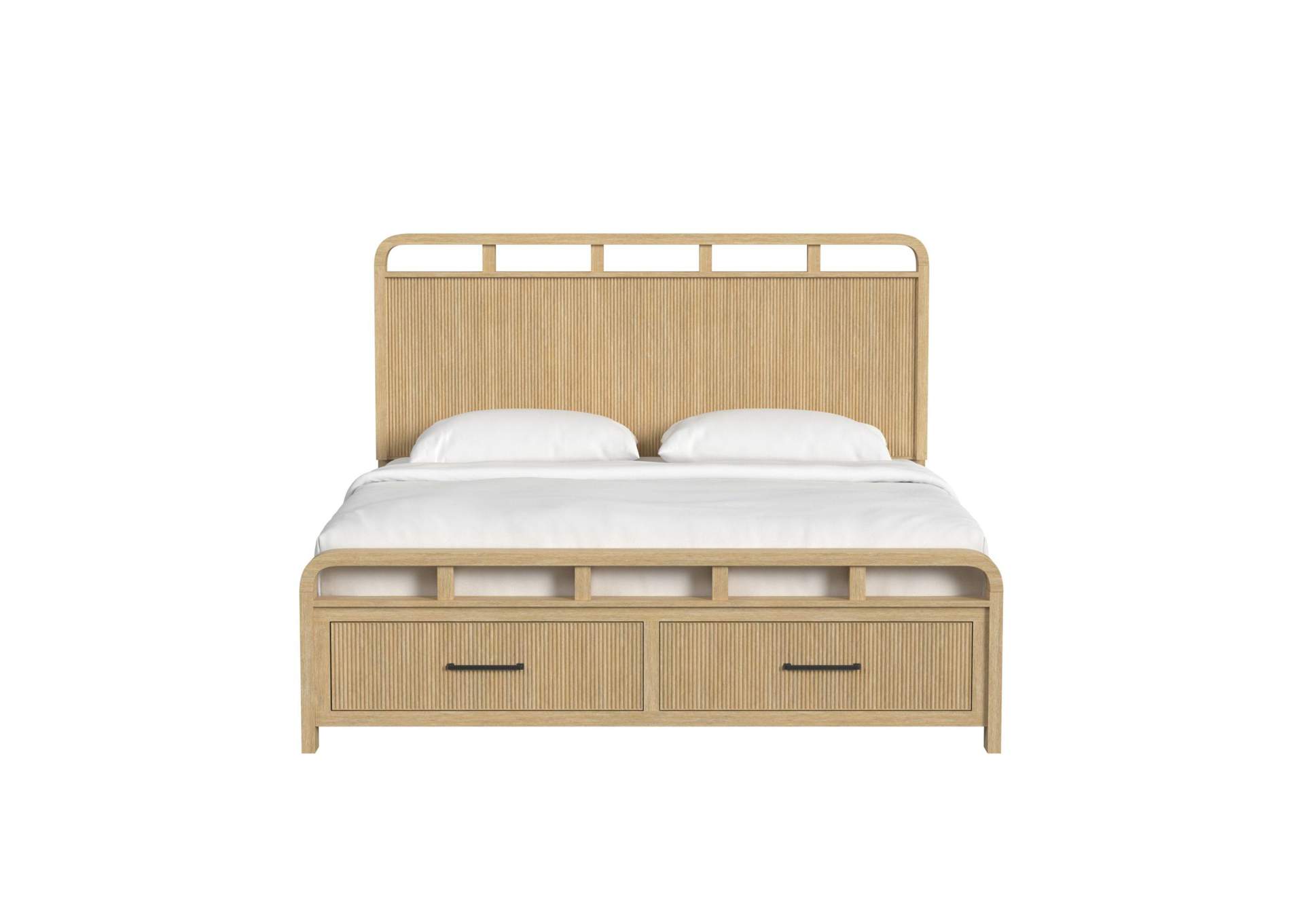 Ridgemont King Storage Bed In Natural image 8