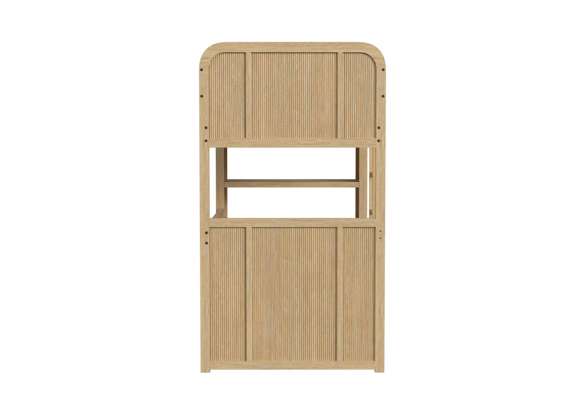 Ridgemont Loft Complete Bunk Bed In Natural image 11