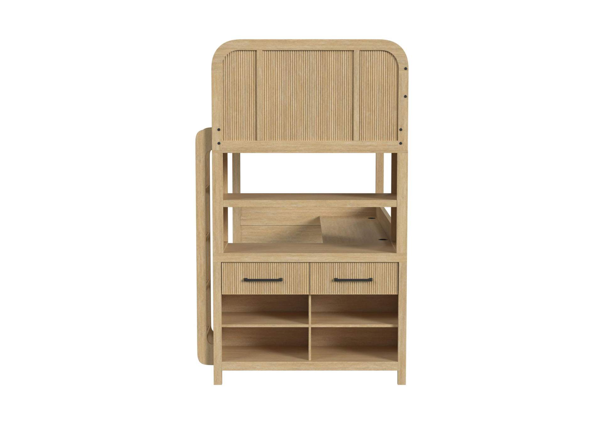 Ridgemont Loft Complete Bunk Bed In Natural image 10
