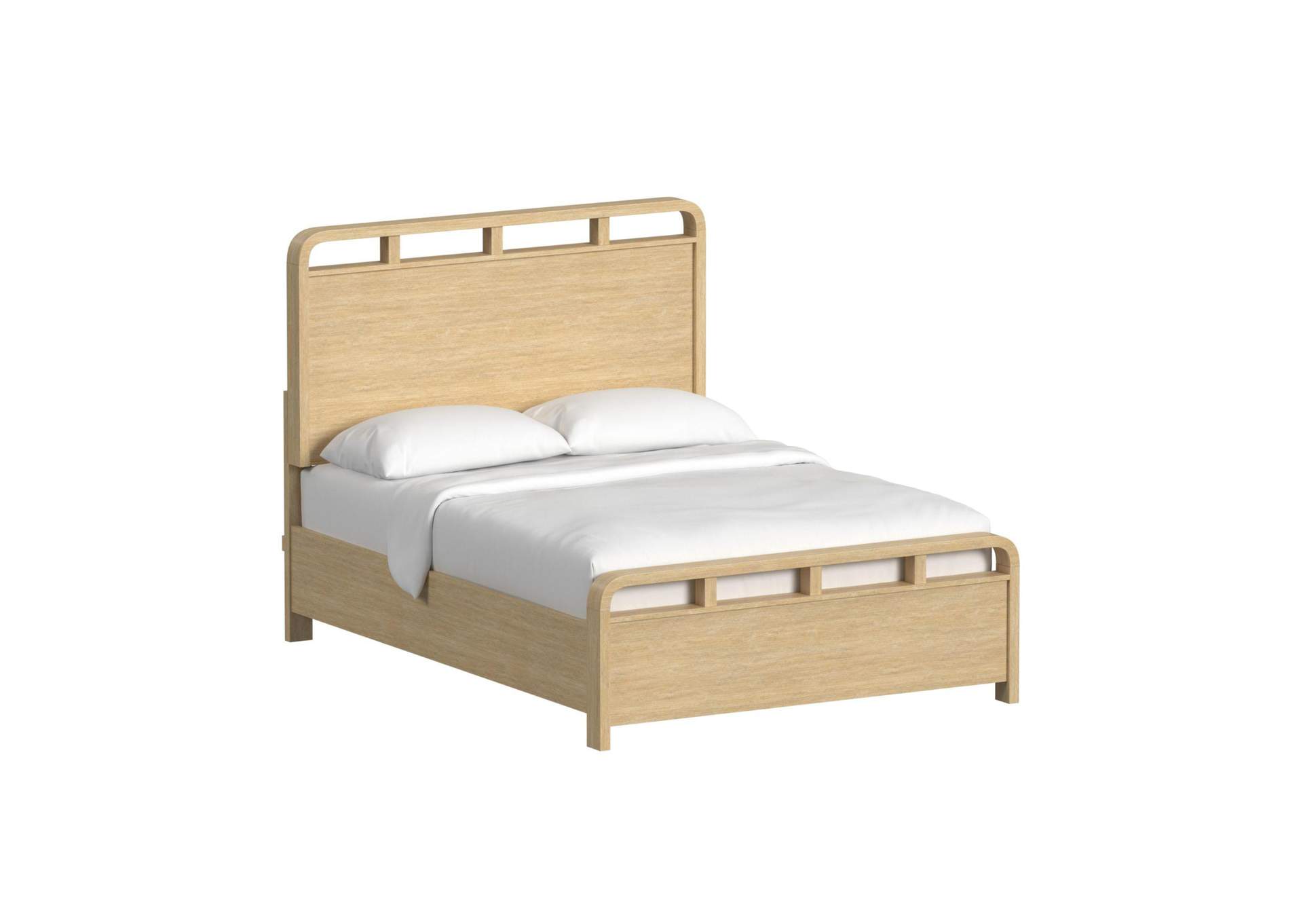 Ridgemont Full Panel Bed In Natural image 6