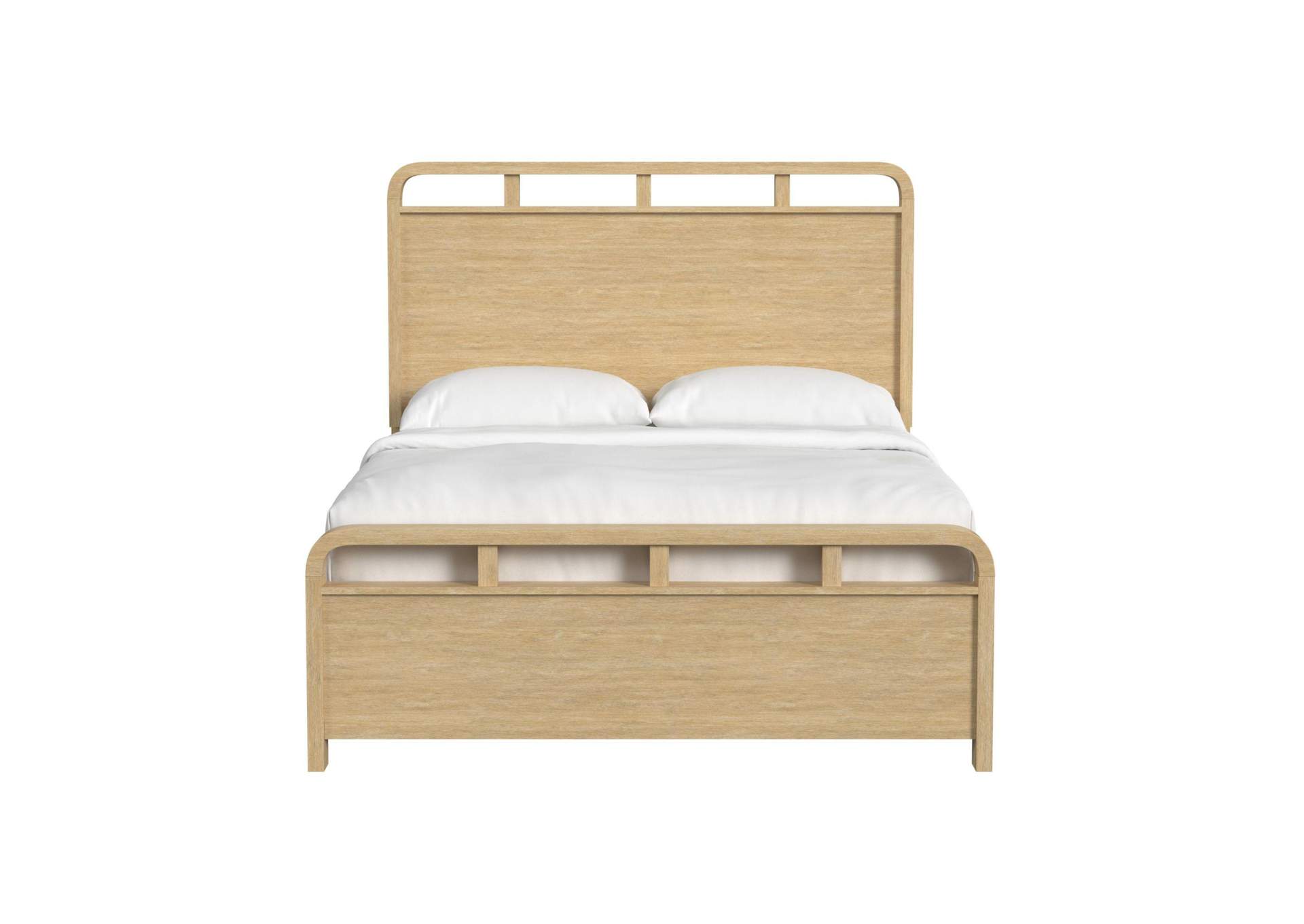 Ridgemont Full Panel Bed In Natural image 7