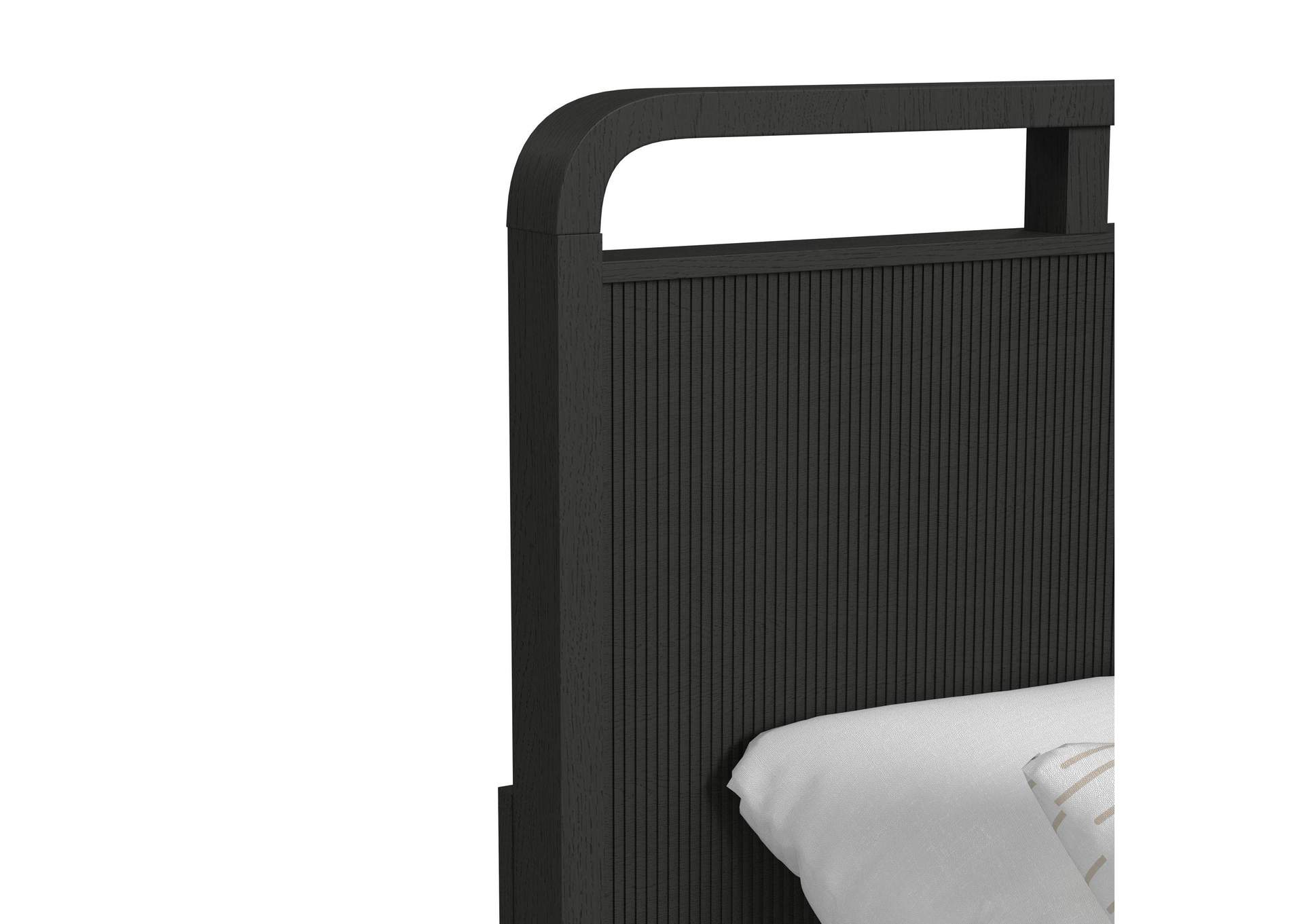Ridgemont Twin Storage Bed In Black With Grain image 5