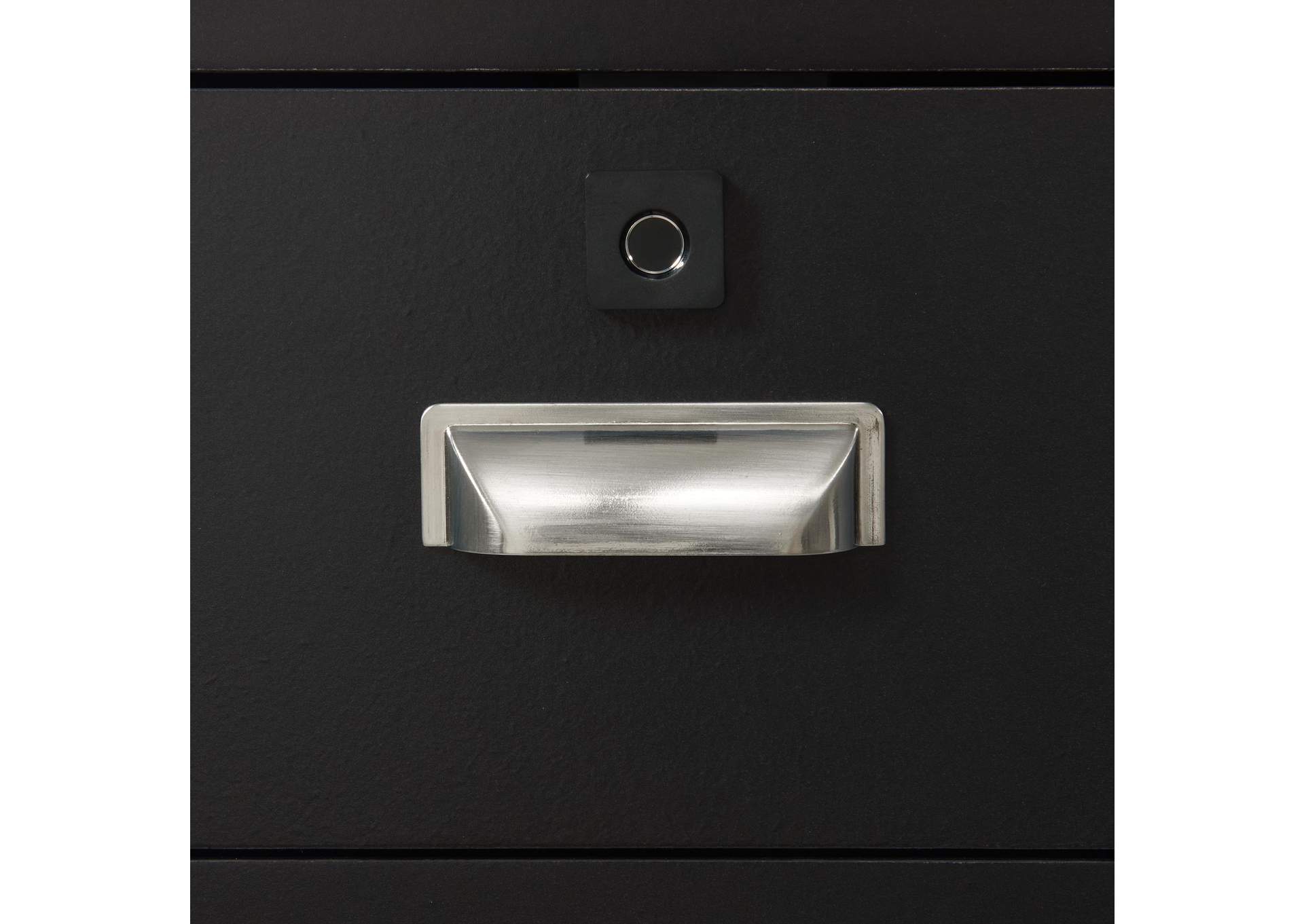 Rio Nightstand With Electronic Features In Black image 10