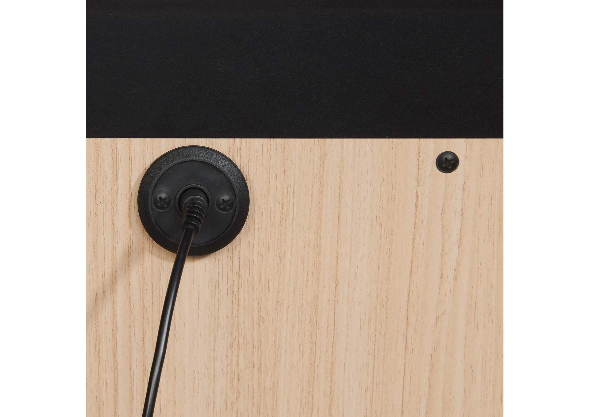 Rio Nightstand With Electronic Features In Black image 11