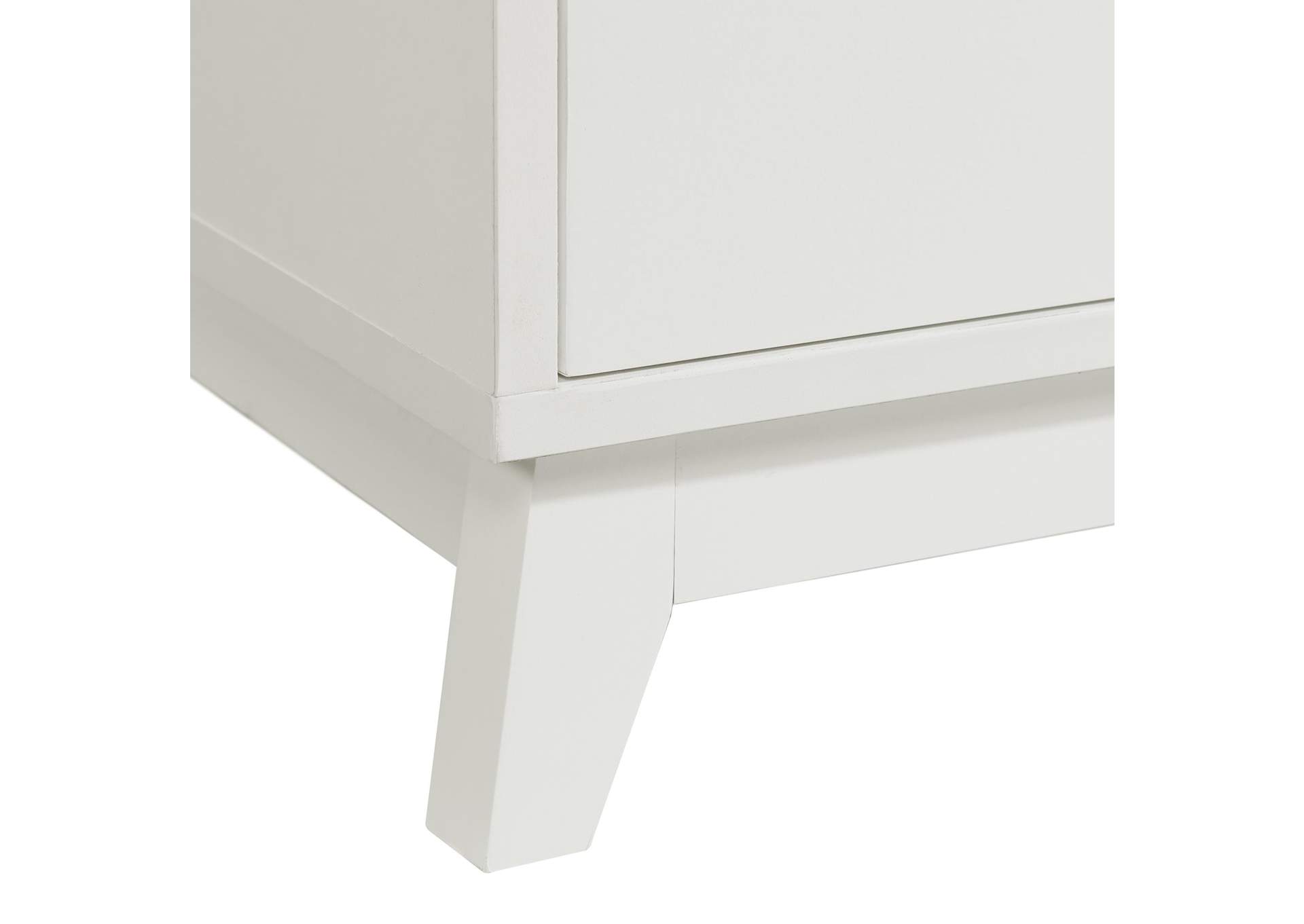 Rio Nightstand With Electronic Features In White image 12