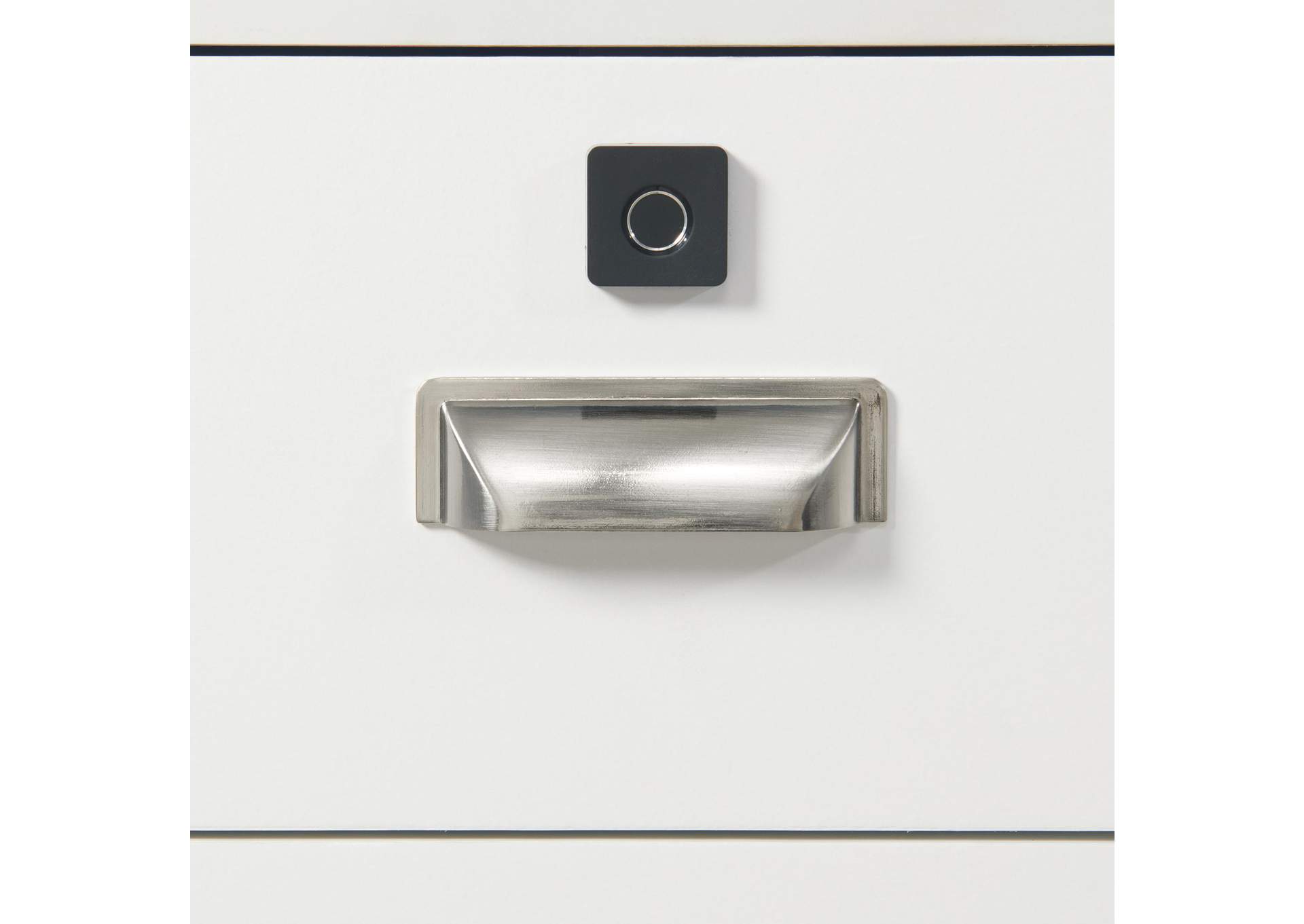 Rio Nightstand With Electronic Features In White image 10