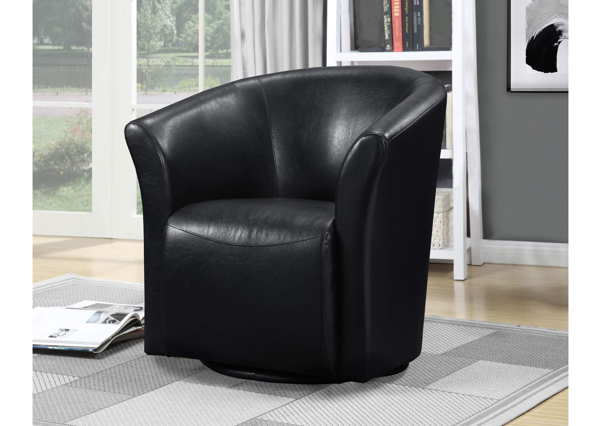 Rocket 6273 Swivel Chair Riviera 6273 Black image 1