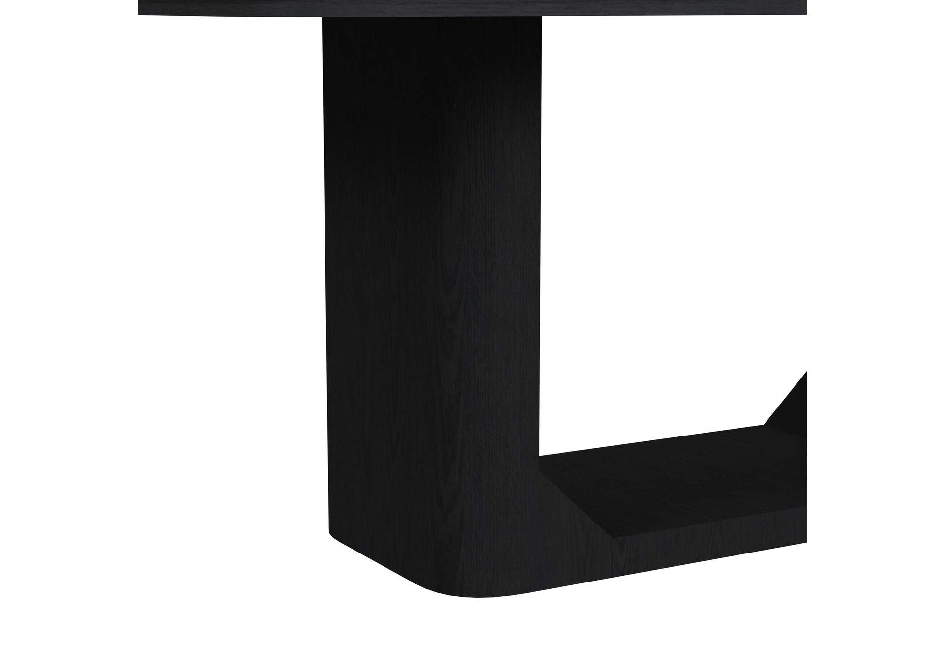 Rosalie 72 Rectangular Dining Table In Black image 4