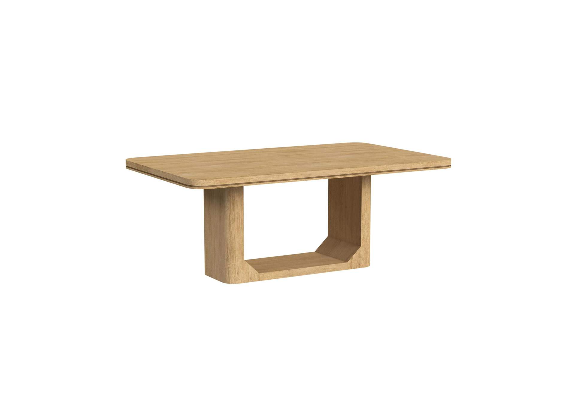 Rosalie 72 Rectangular Dining Table In Natural image 3