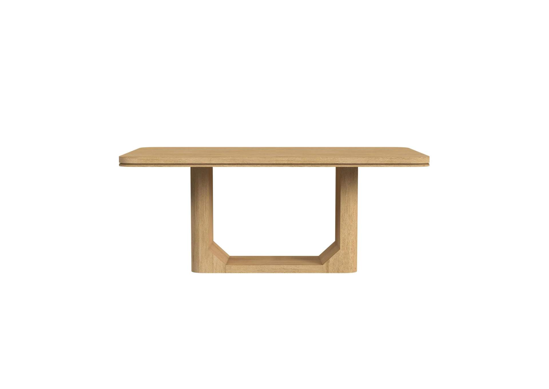 Rosalie 72 Rectangular Dining Table In Natural image 4