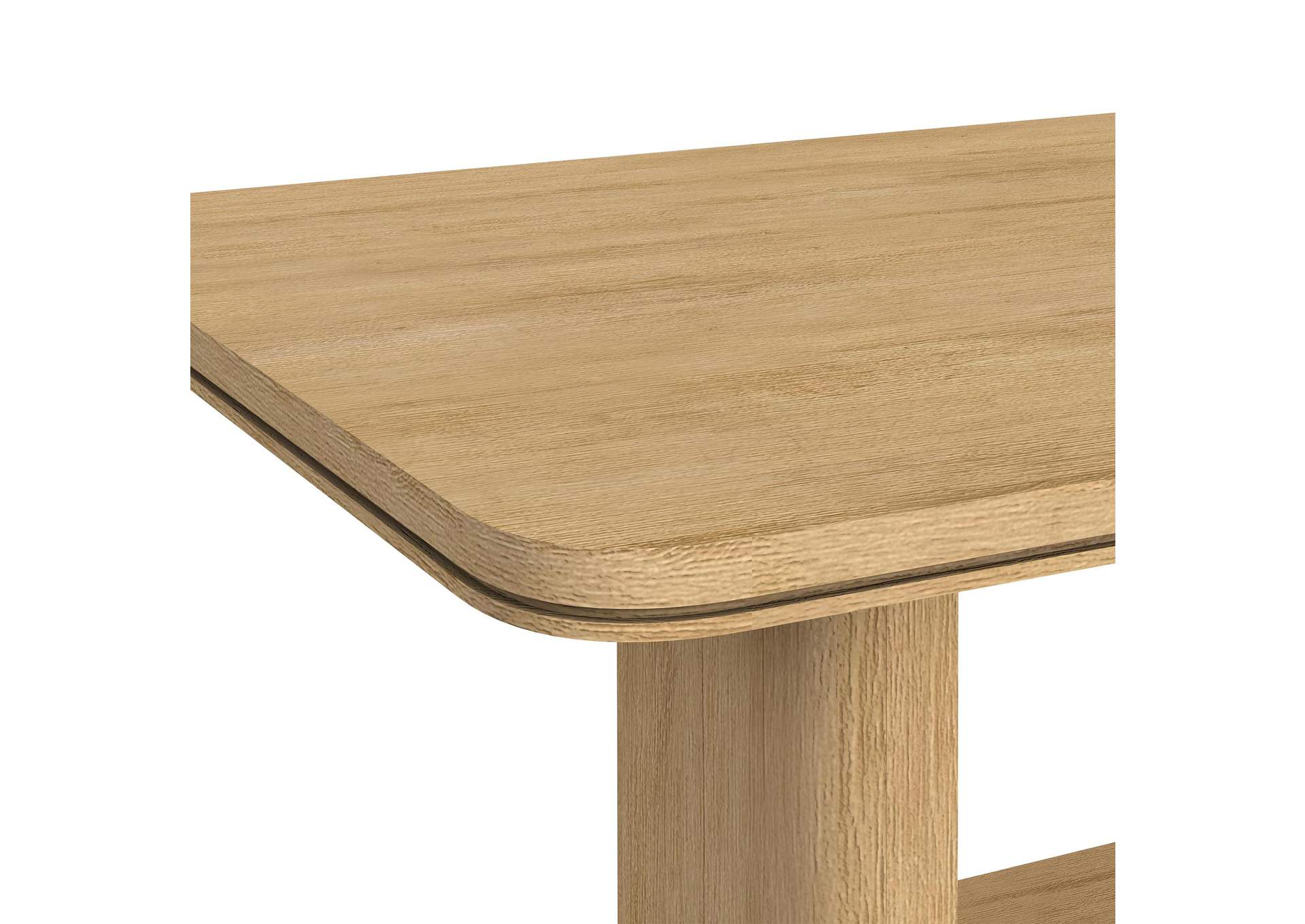 Rosalie 72 Rectangular Dining Table In Natural image 3