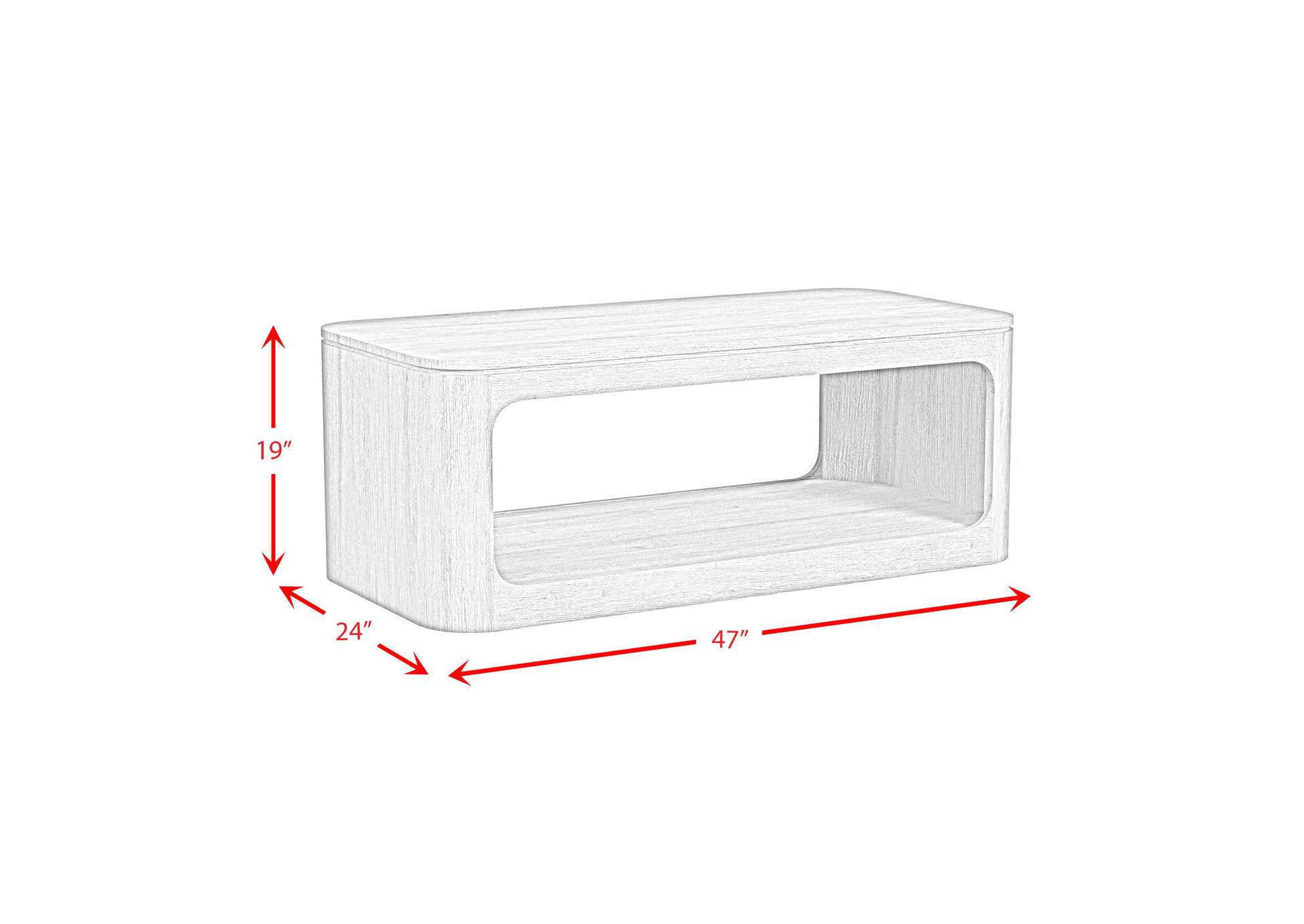 Rosalie Coffee Table In Natural image 5