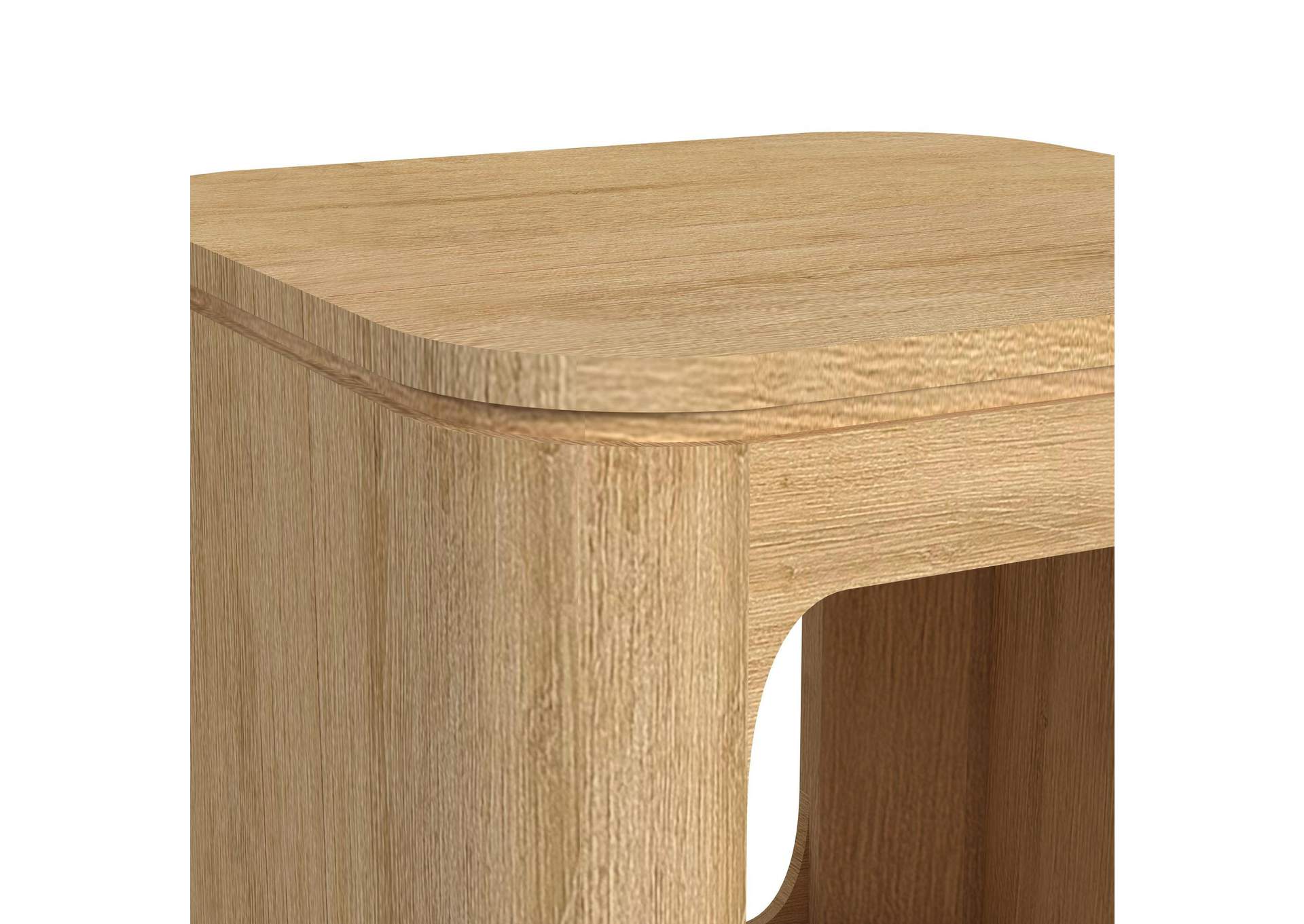Rosalie End Table In Natural image 3