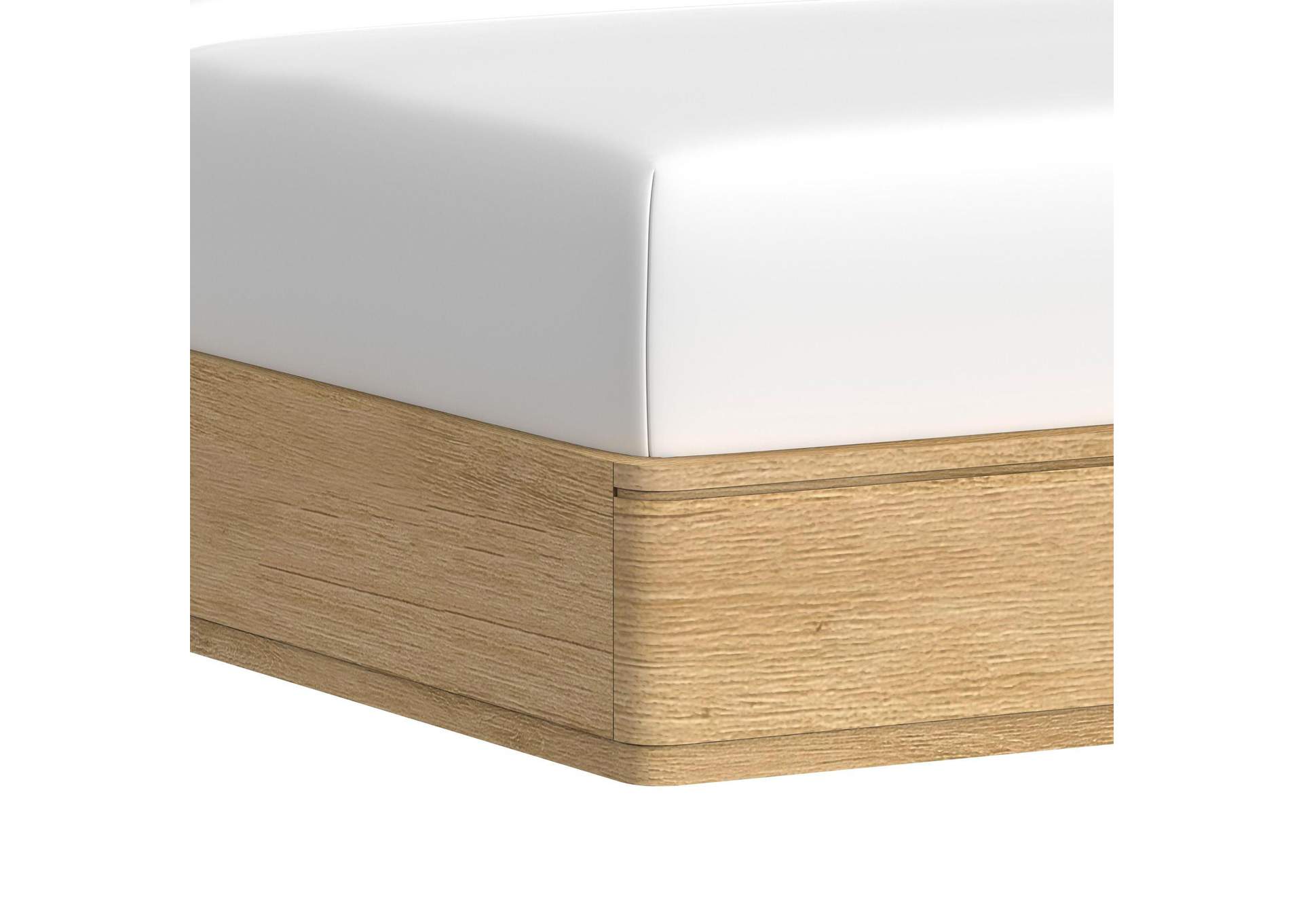 Rosalie Queen Upholstery Bed In Natural image 4