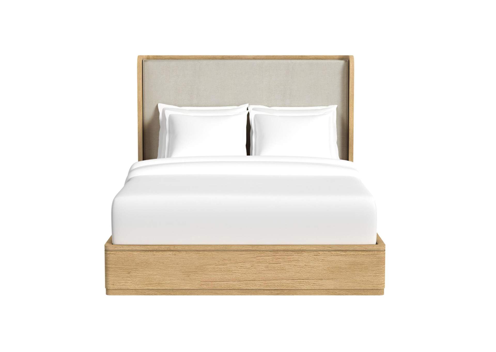 Rosalie Queen Upholstery Bed In Natural image 7