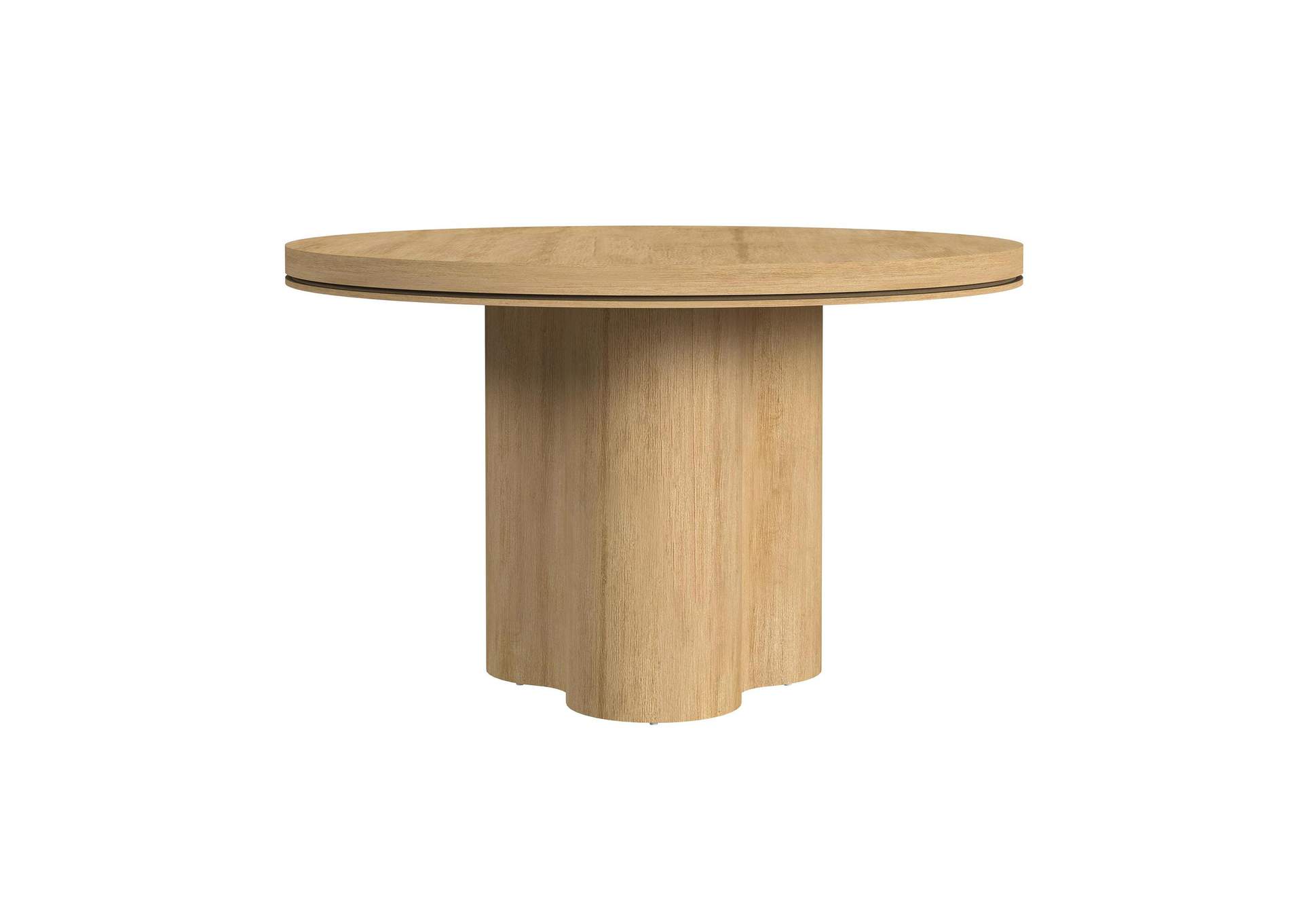 Rosalie Round Dining Table In Natural image 7