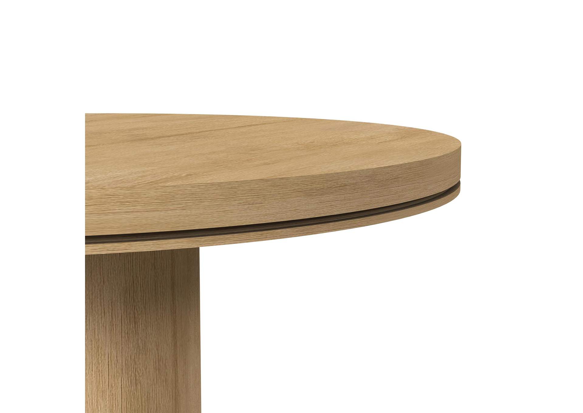Rosalie Round Dining Table In Natural image 3