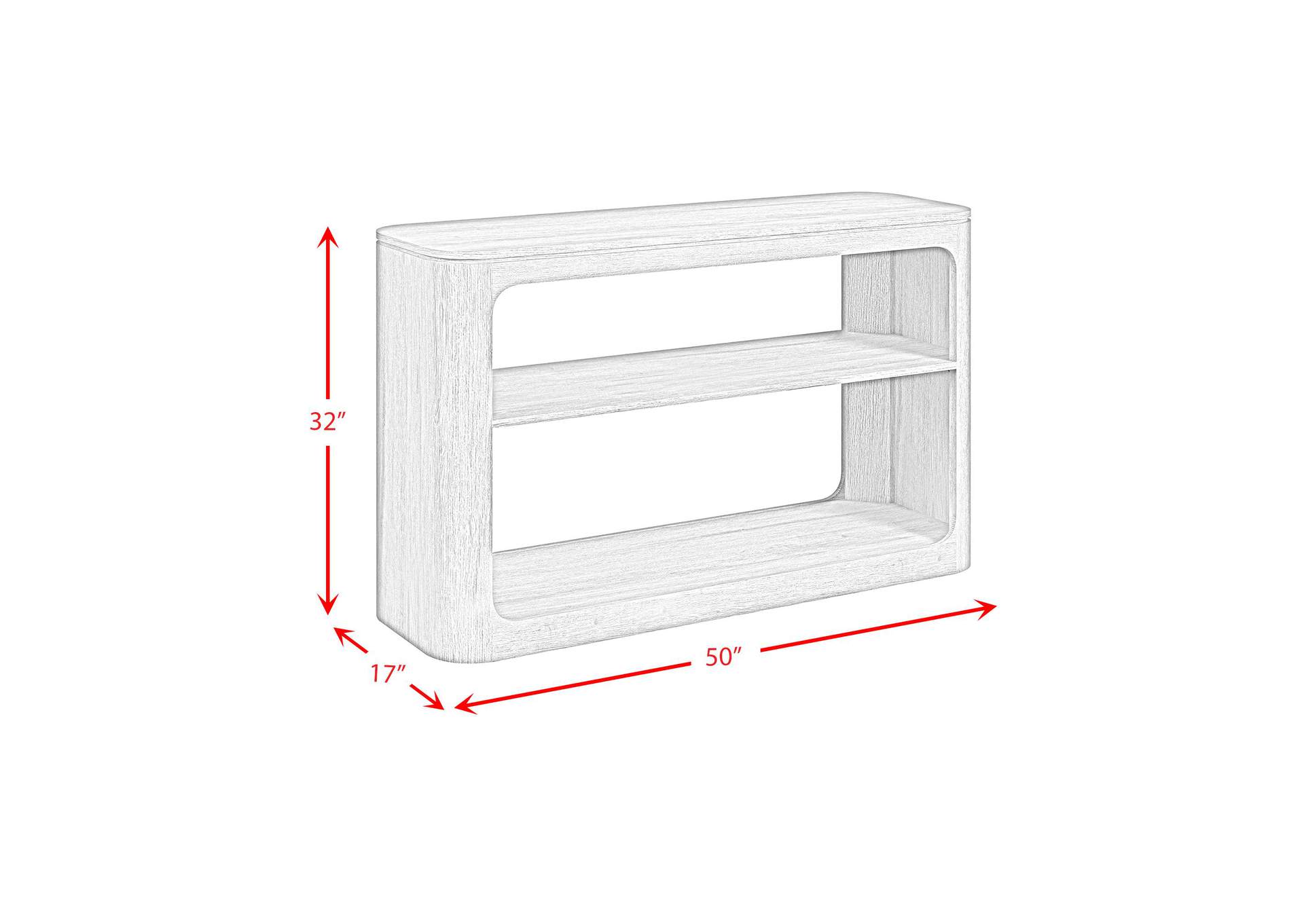 Rosalie Sofa Table In Natural image 5