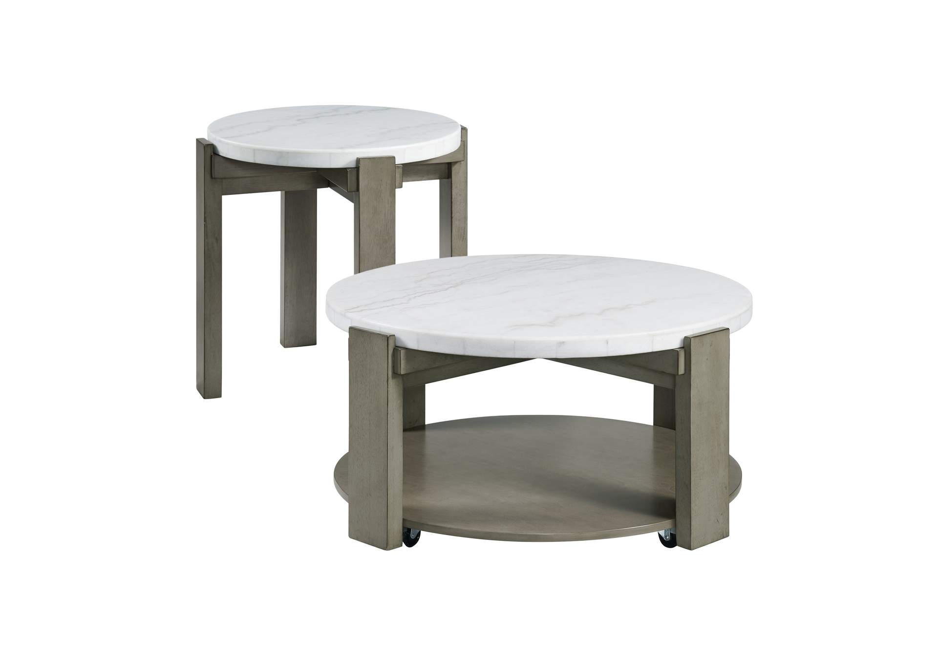 Rosamel 2 Piece Occasional Table Set - Coffee Table End Table image 5