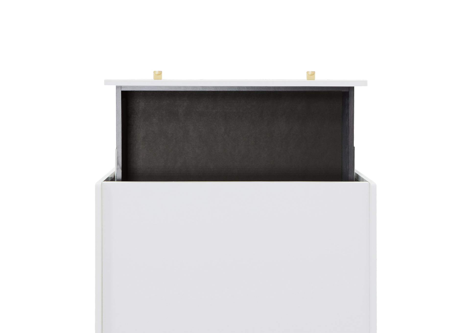 Sade 3 Drawer Chest In White