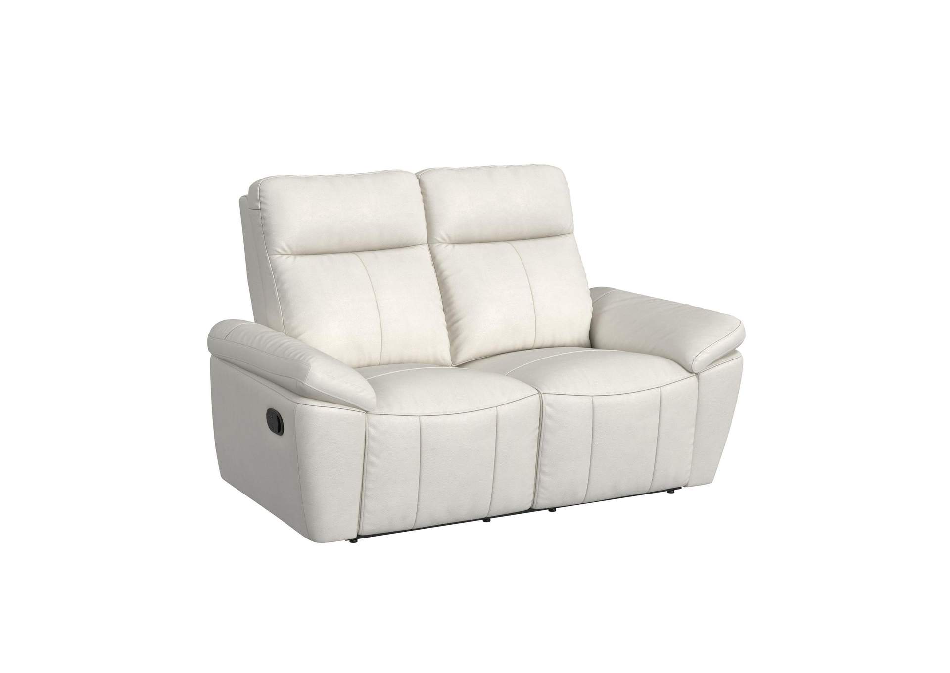 Sago Motion Loveseat In Aviarah White image 3