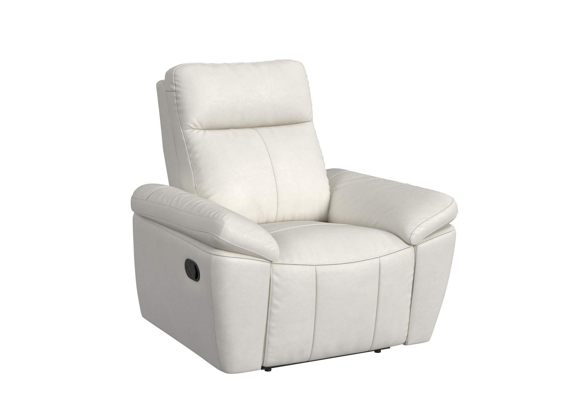 Sago Motion Recliner In Aviarah White image 3