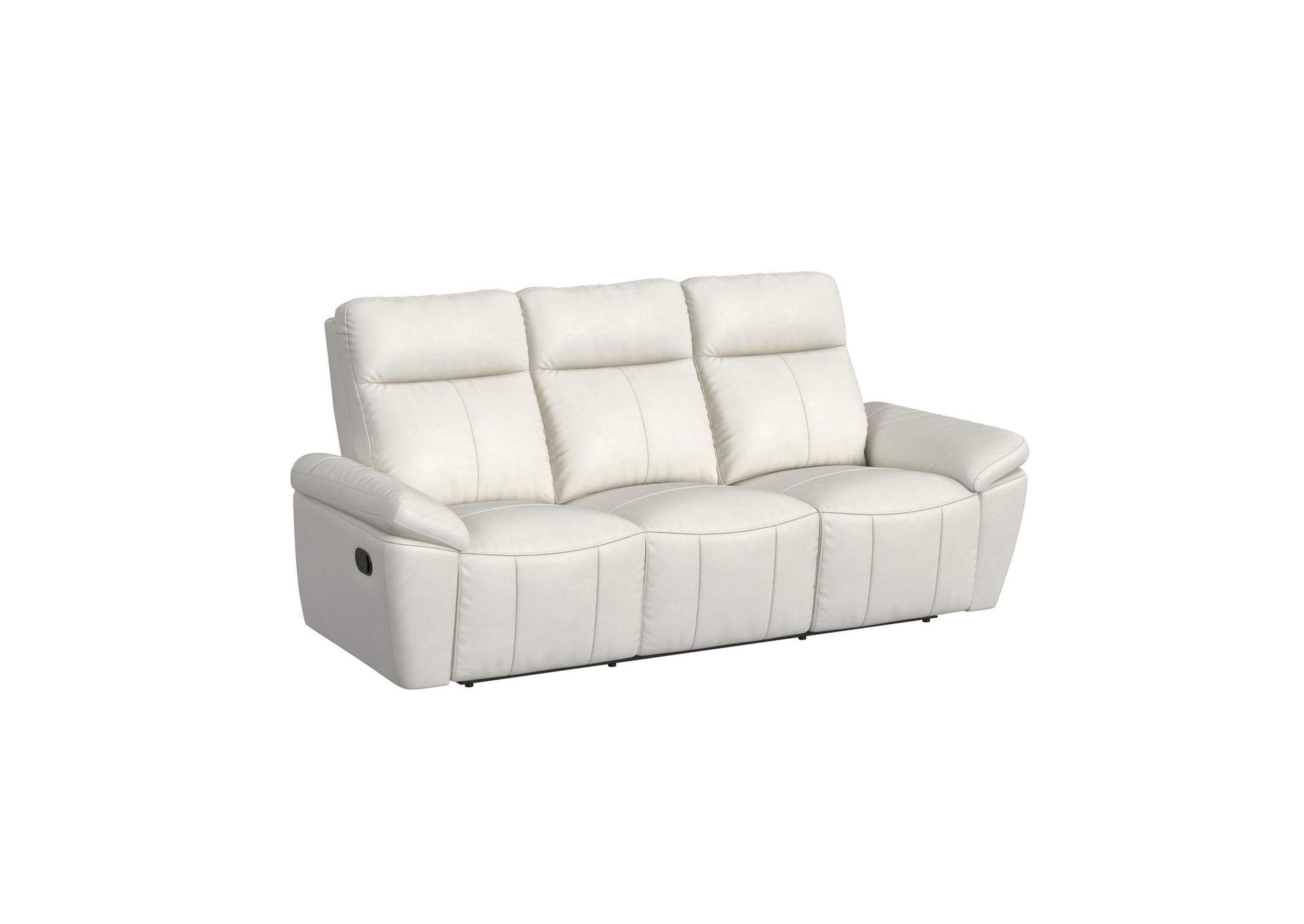 Sago Motion Sofa In Aviarah White image 3