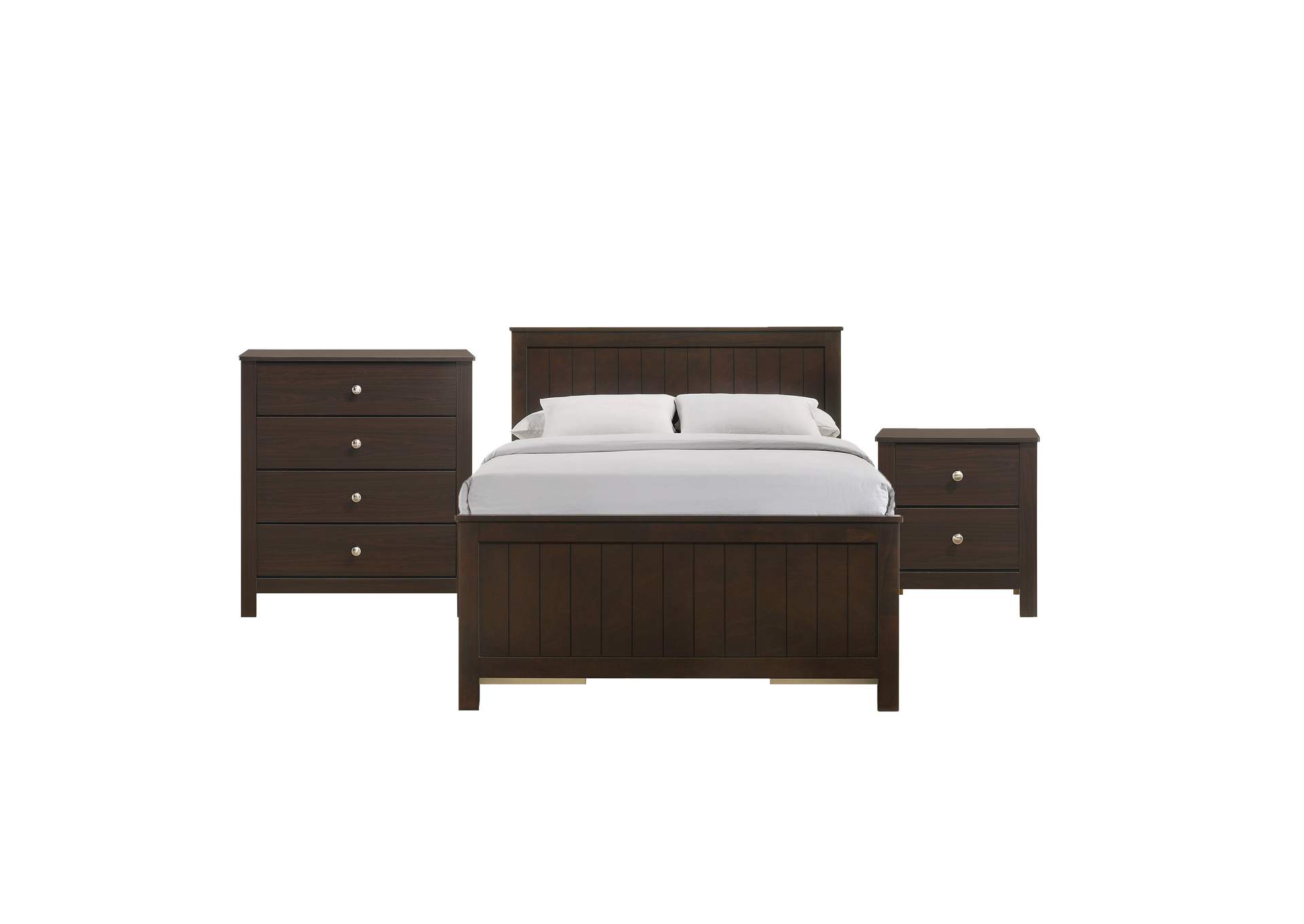 Sami Full Captains 3 Piece Bedroom Set In Espresso image 16