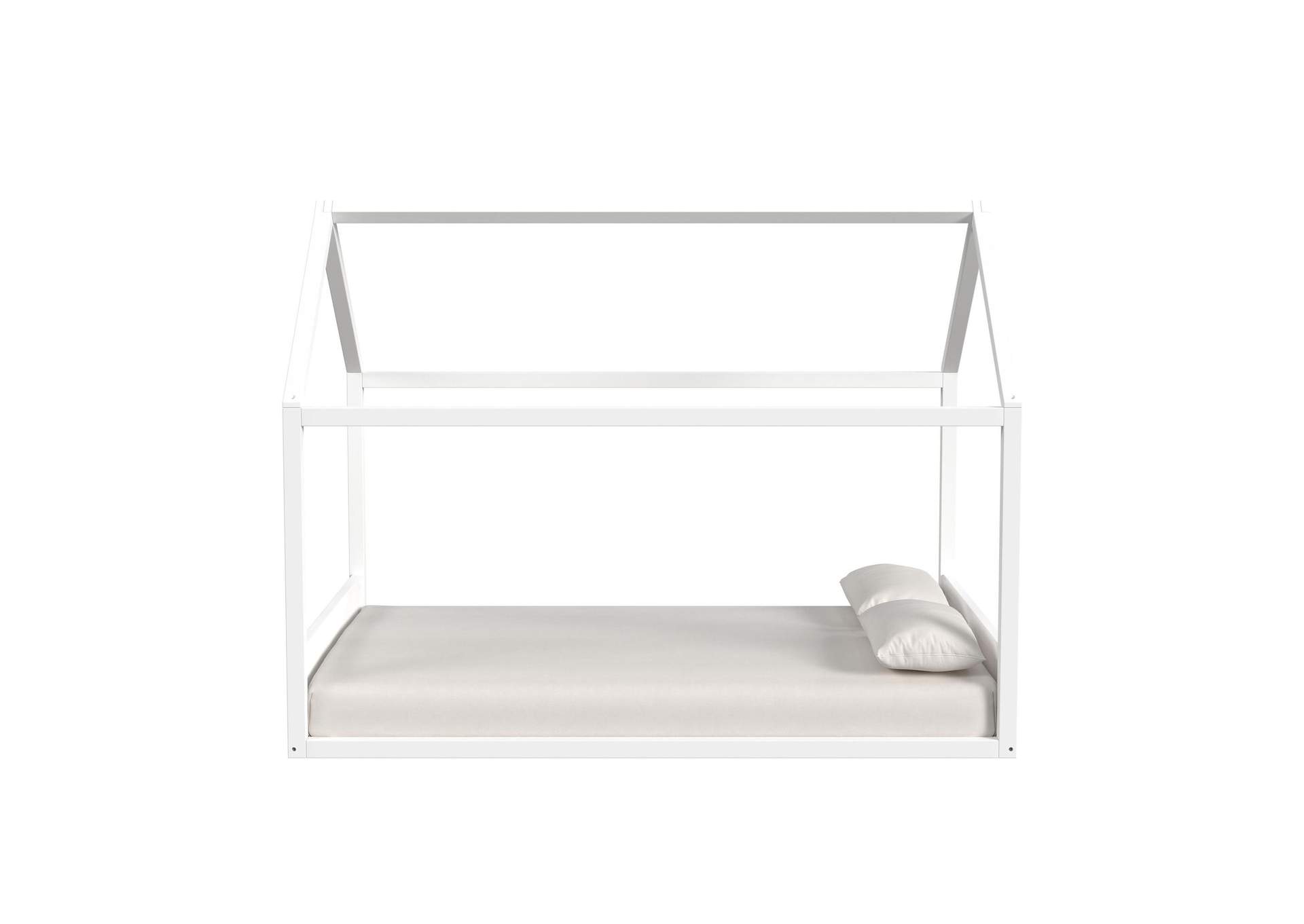 Sami Full Montessori Bed In White image 7