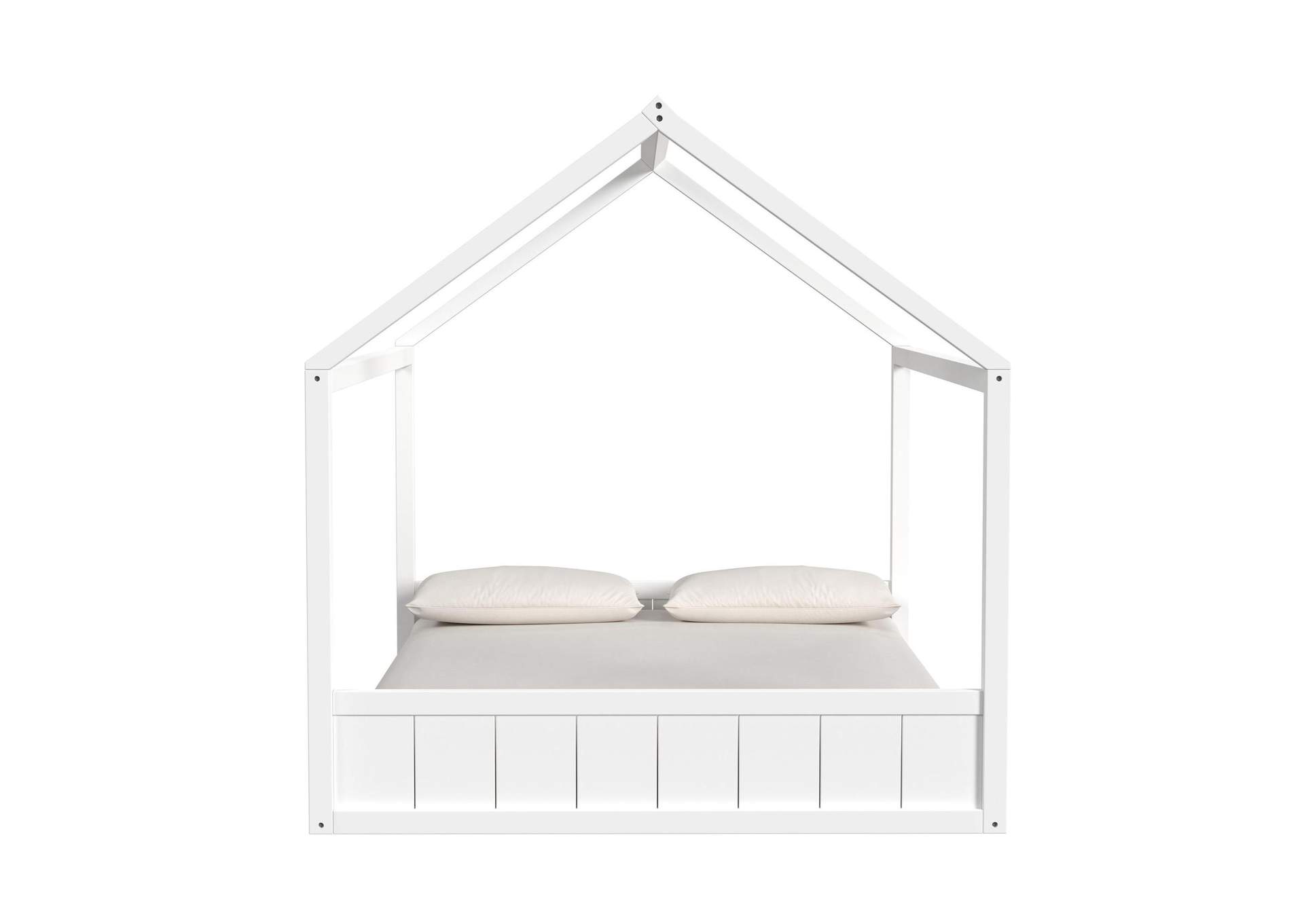 Sami Full Montessori Bed In White image 8