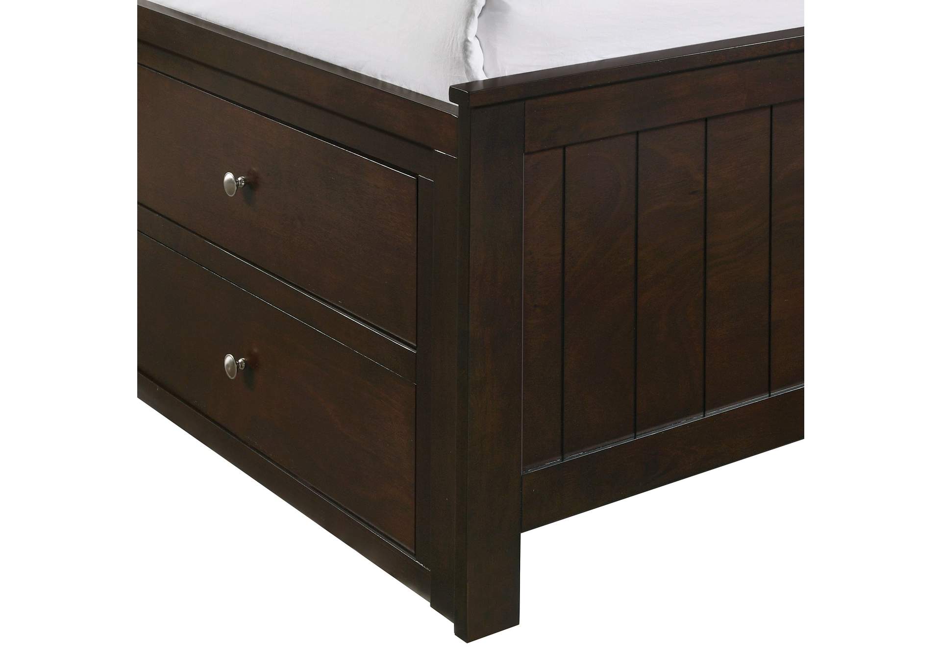 Sami Full Captains 3 Piece Bedroom Set In Espresso image 14