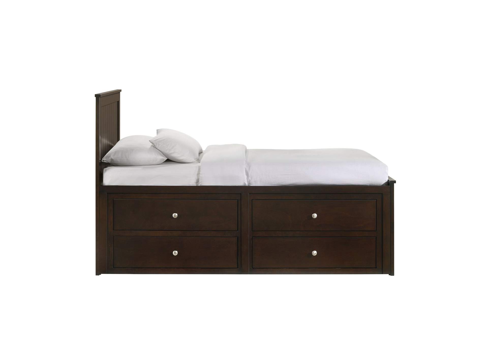 Sami Twin Captains Bed In Espresso image 5