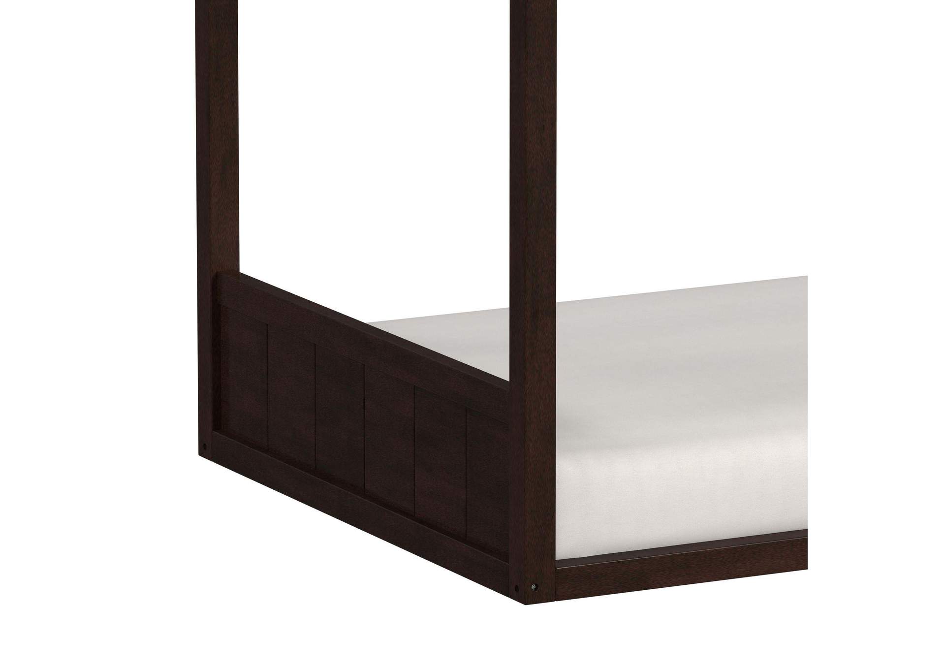 Sami Twin Montessori Bed In Espresso image 4