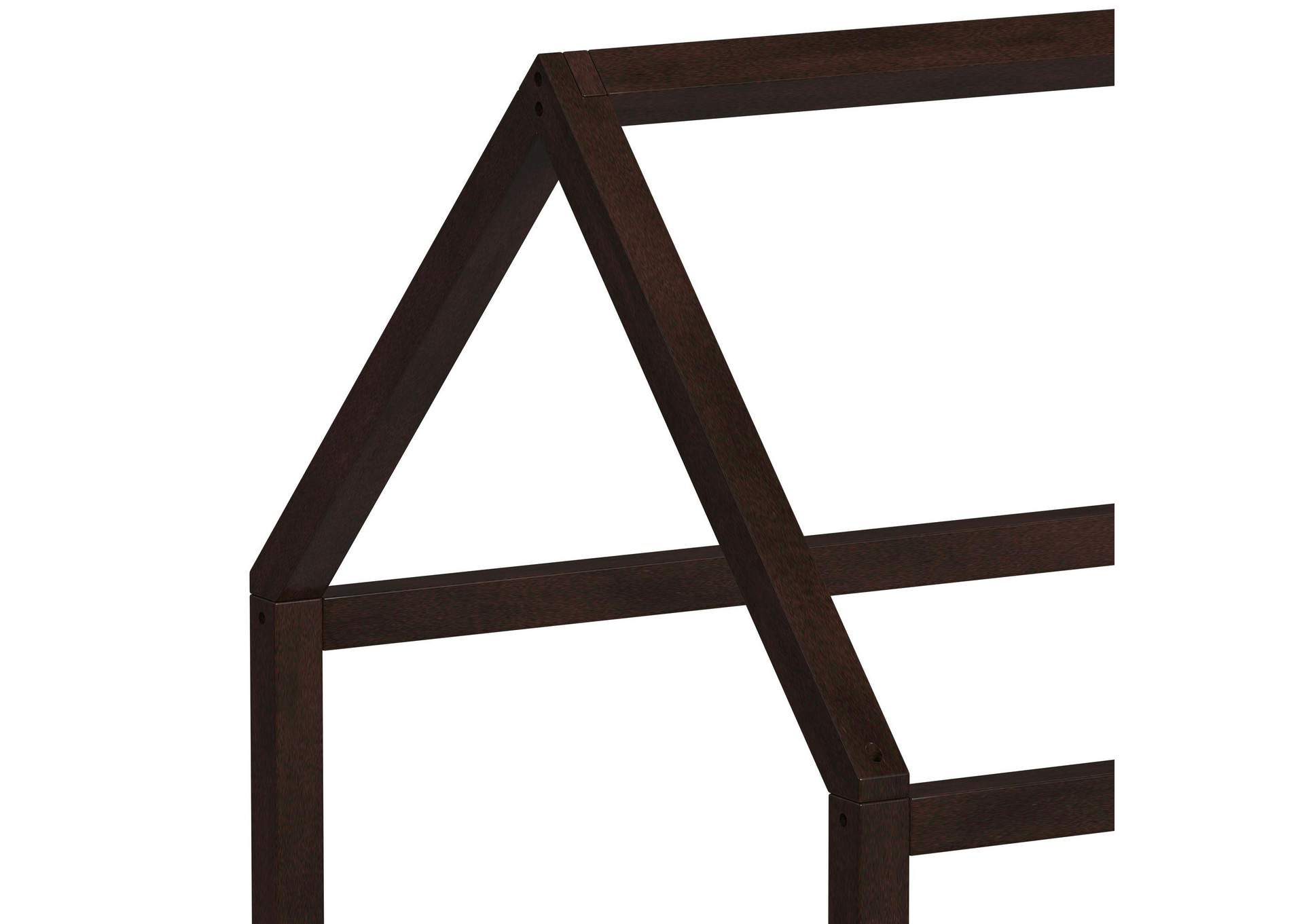 Sami Twin Montessori Bed In Espresso image 3