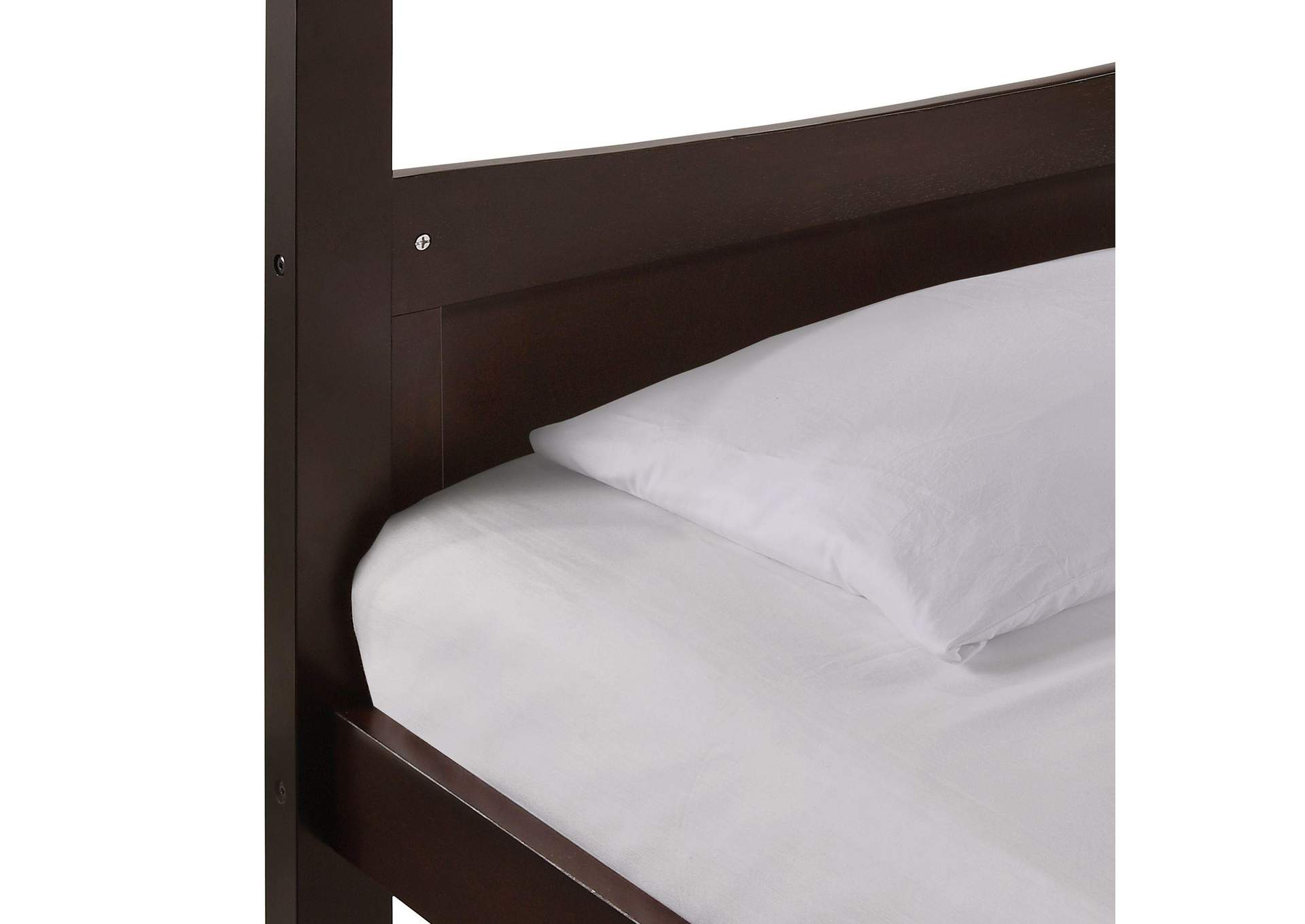 Sami Twin Over Twin Bunk Espresso image 3
