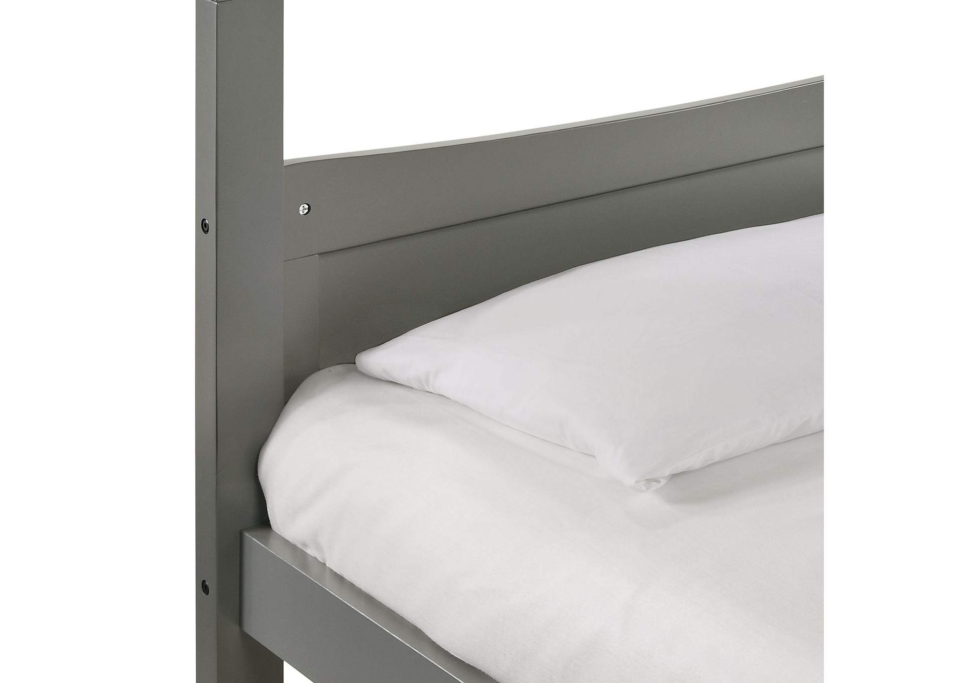 Sami Twin Over Full Bunk Grey image 3