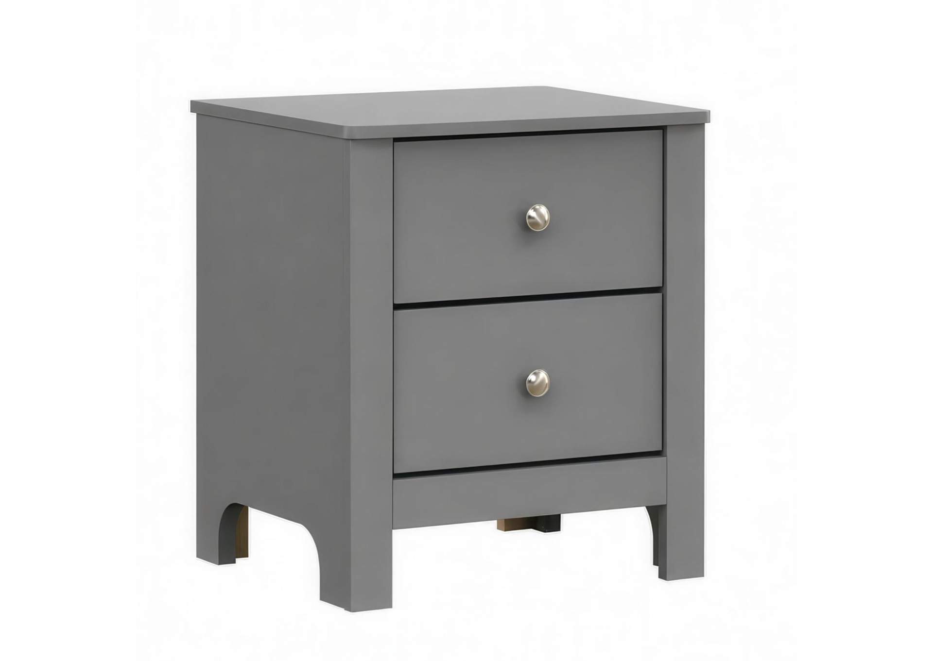 Sami Youth 2 - Drawer Nightstand In Grey image 7