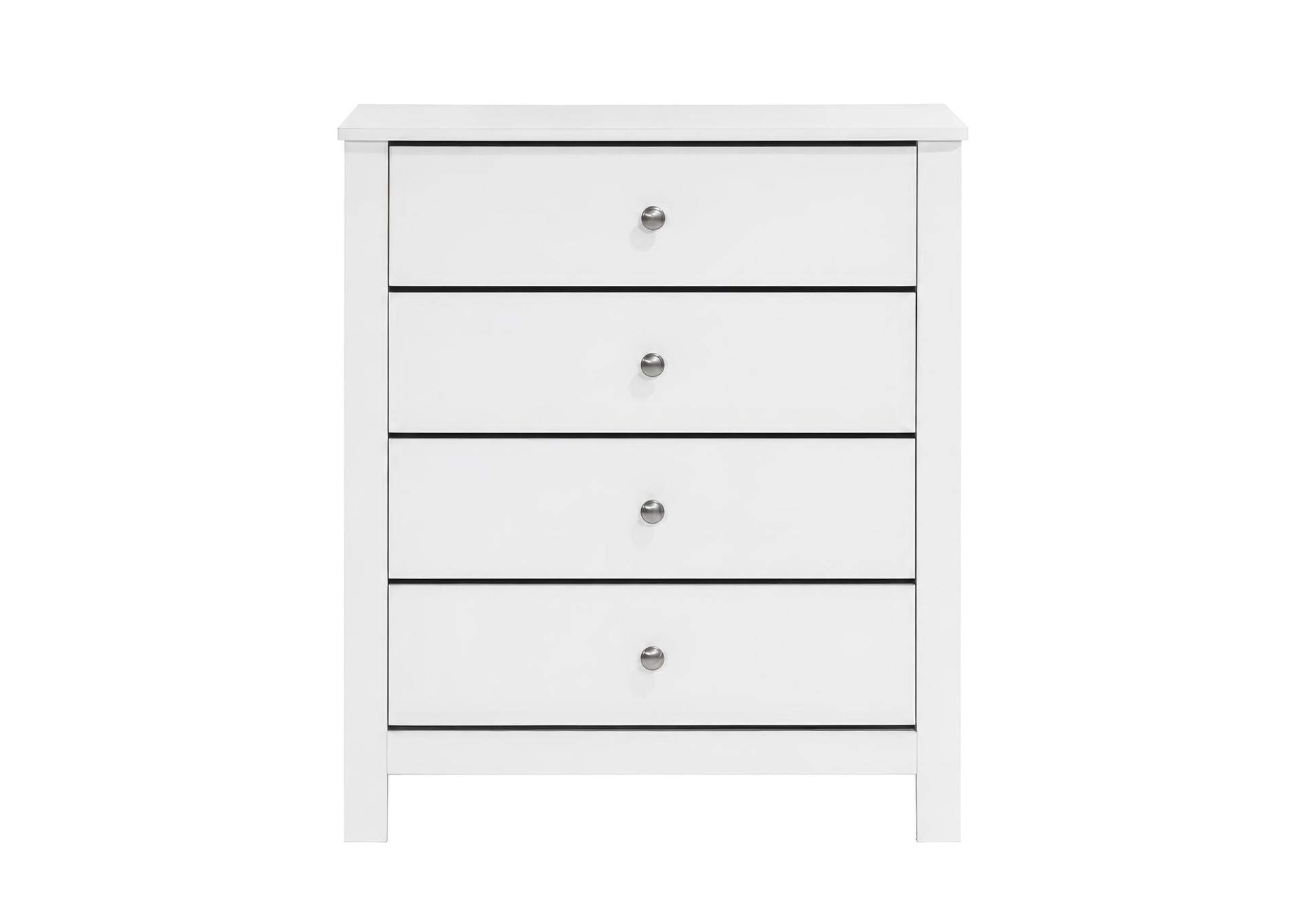Sami Youth 4 - Drawer Chest In White image 10