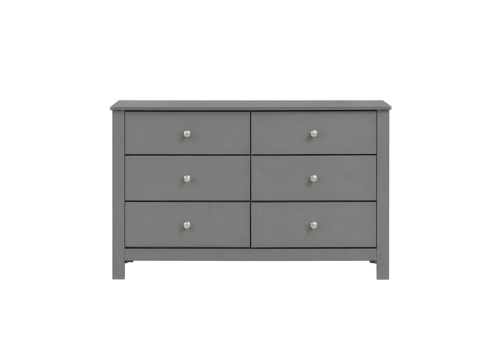 Sami Youth 6 - Drawer Dresser In Grey image 8