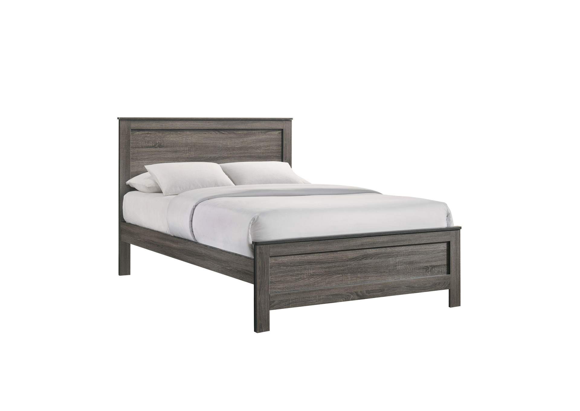 Sami Youth Full Panel Bed In Grey image 3
