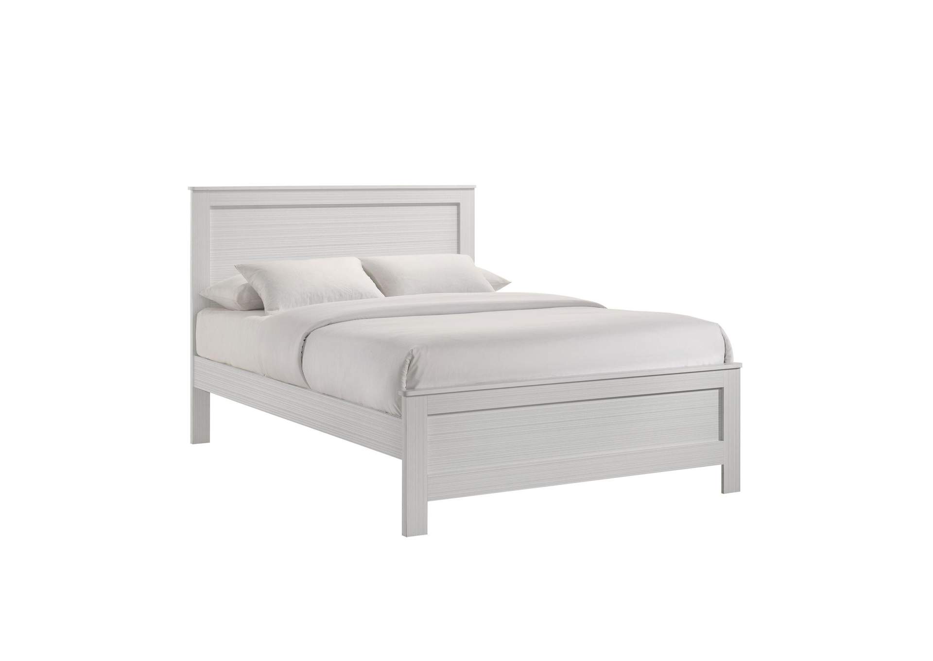 Sami Youth Full Panel Bed In White image 3
