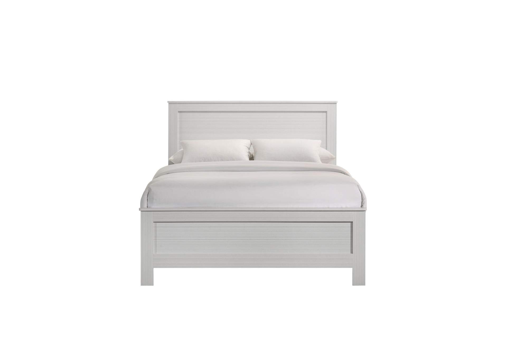 Sami Youth Full Panel Bed In White image 4