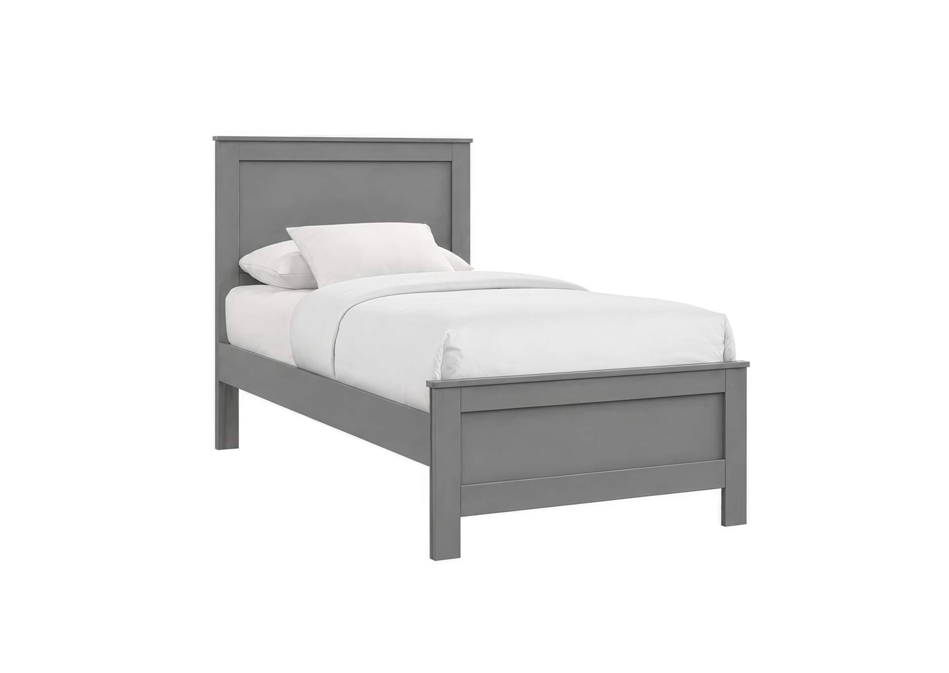 Sami Youth Twin Panel Bed In Grey image 6