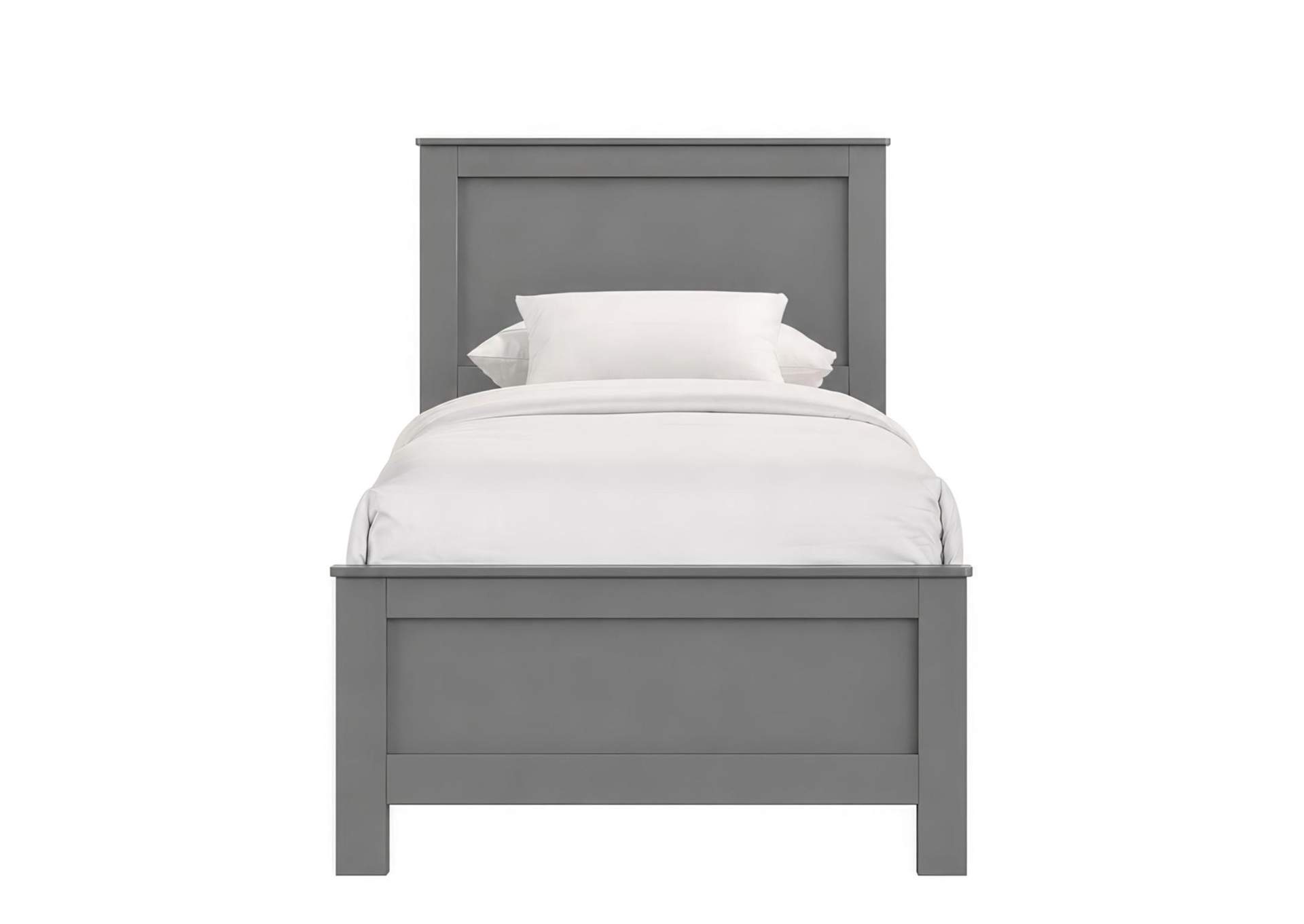 Sami Youth Twin Panel Bed In Grey image 7