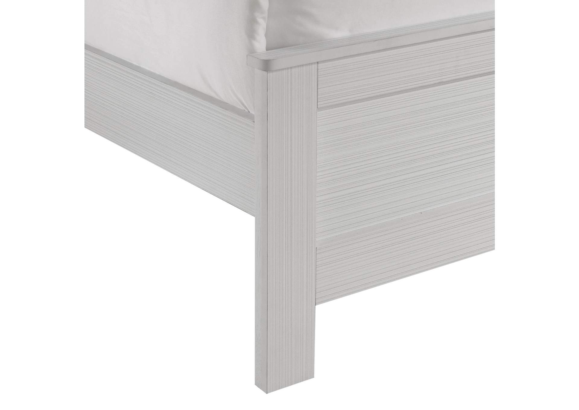 Sami Youth Twin Panel Bed In White image 6